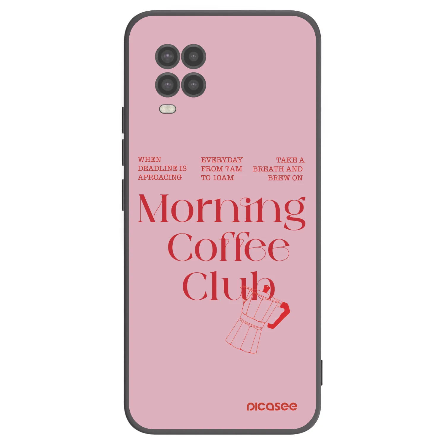 Picasee silikonski črni ovitek za Xiaomi Mi 10 Lite - Morning