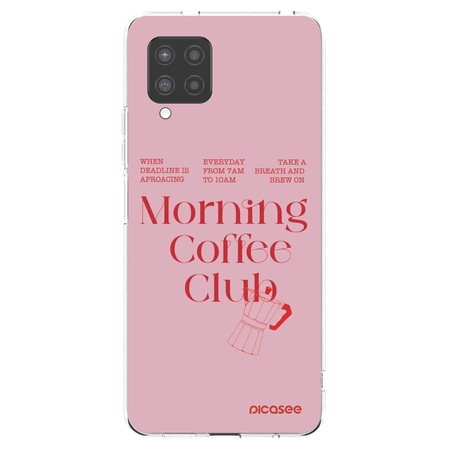 Picasee silikonski prozorni ovitek za Samsung Galaxy A42 A426B - Morning