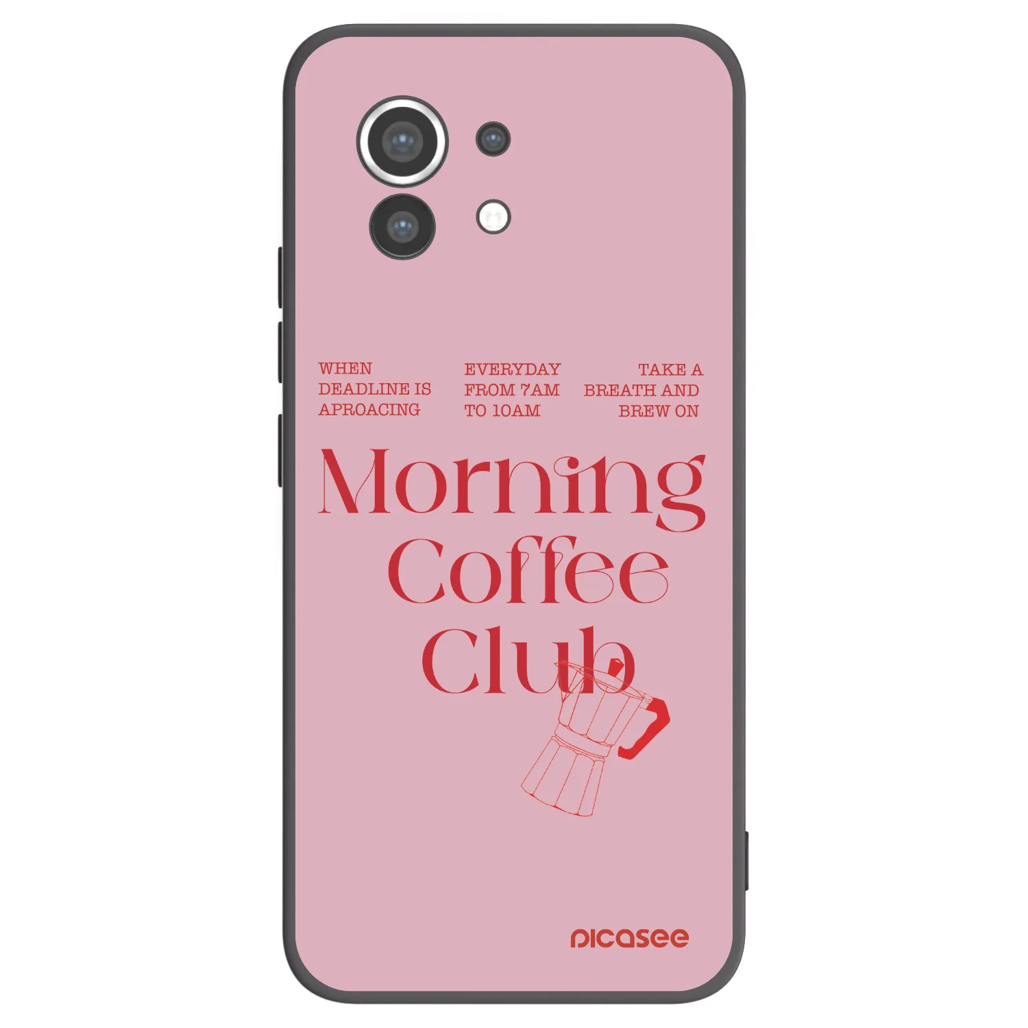Picasee silikonski črni ovitek za Xiaomi Mi 11 - Morning