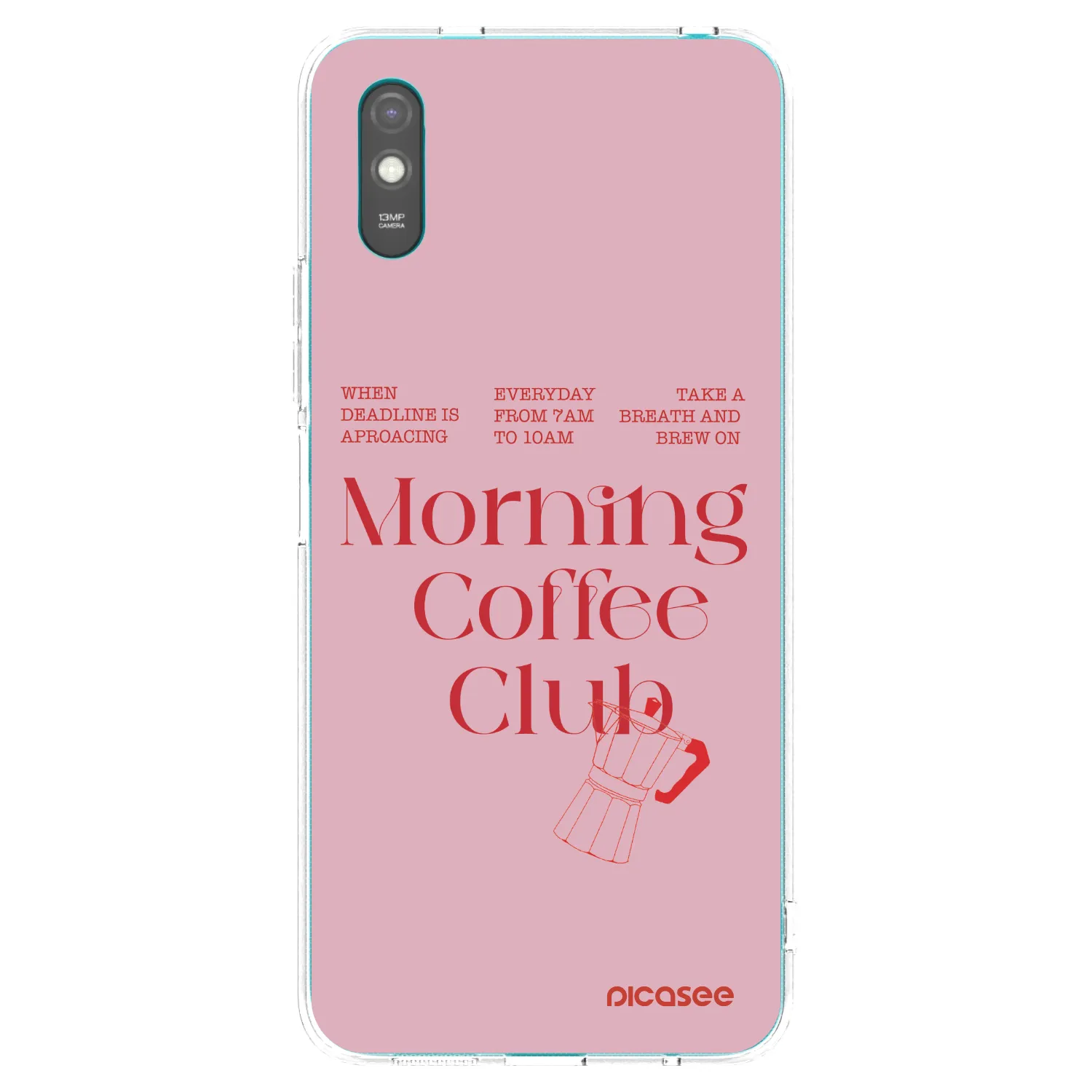 Picasee silikonski prozorni ovitek za Xiaomi Redmi 9AT - Morning