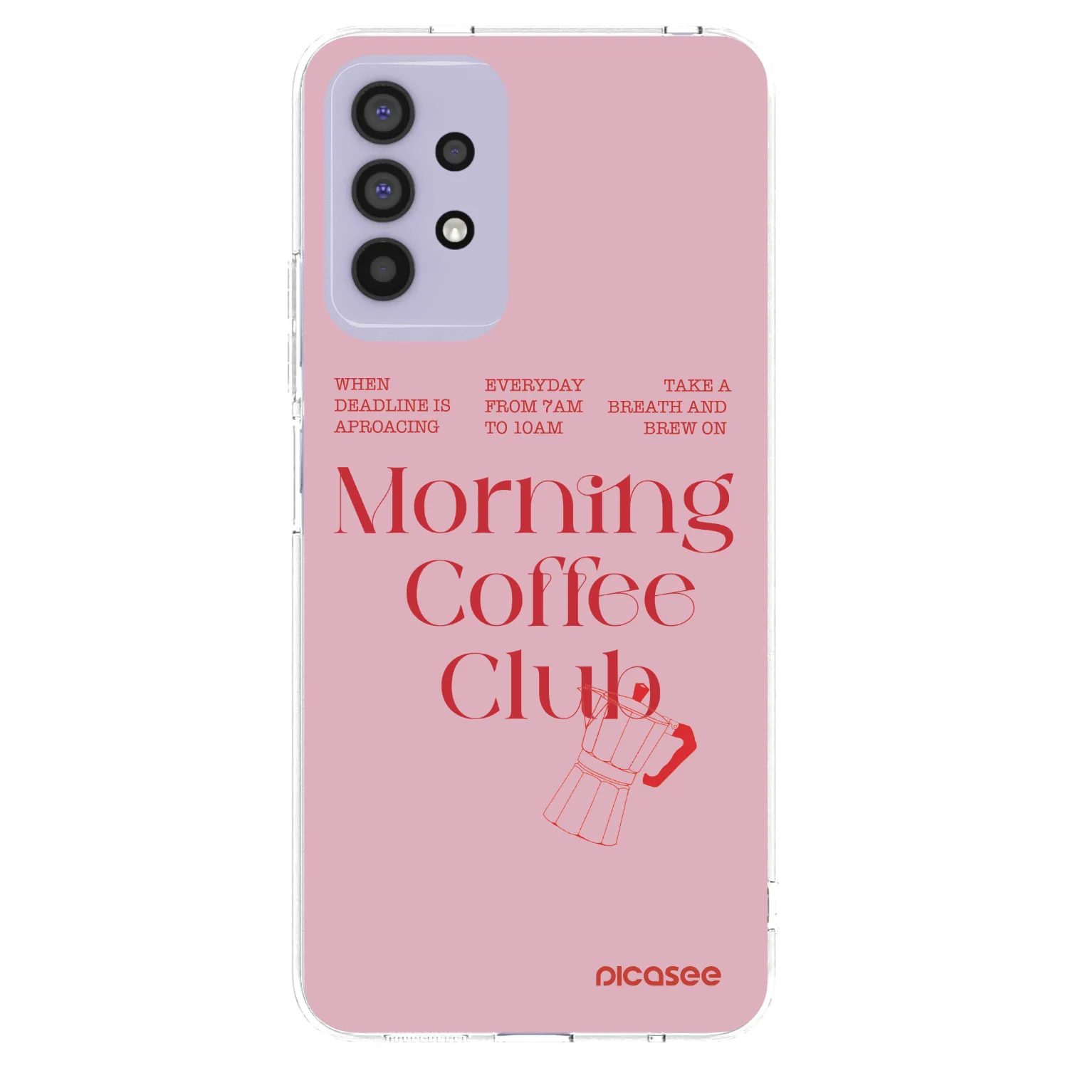 Picasee silikonski prozorni ovitek za Samsung Galaxy A32 4G SM-A325F - Morning