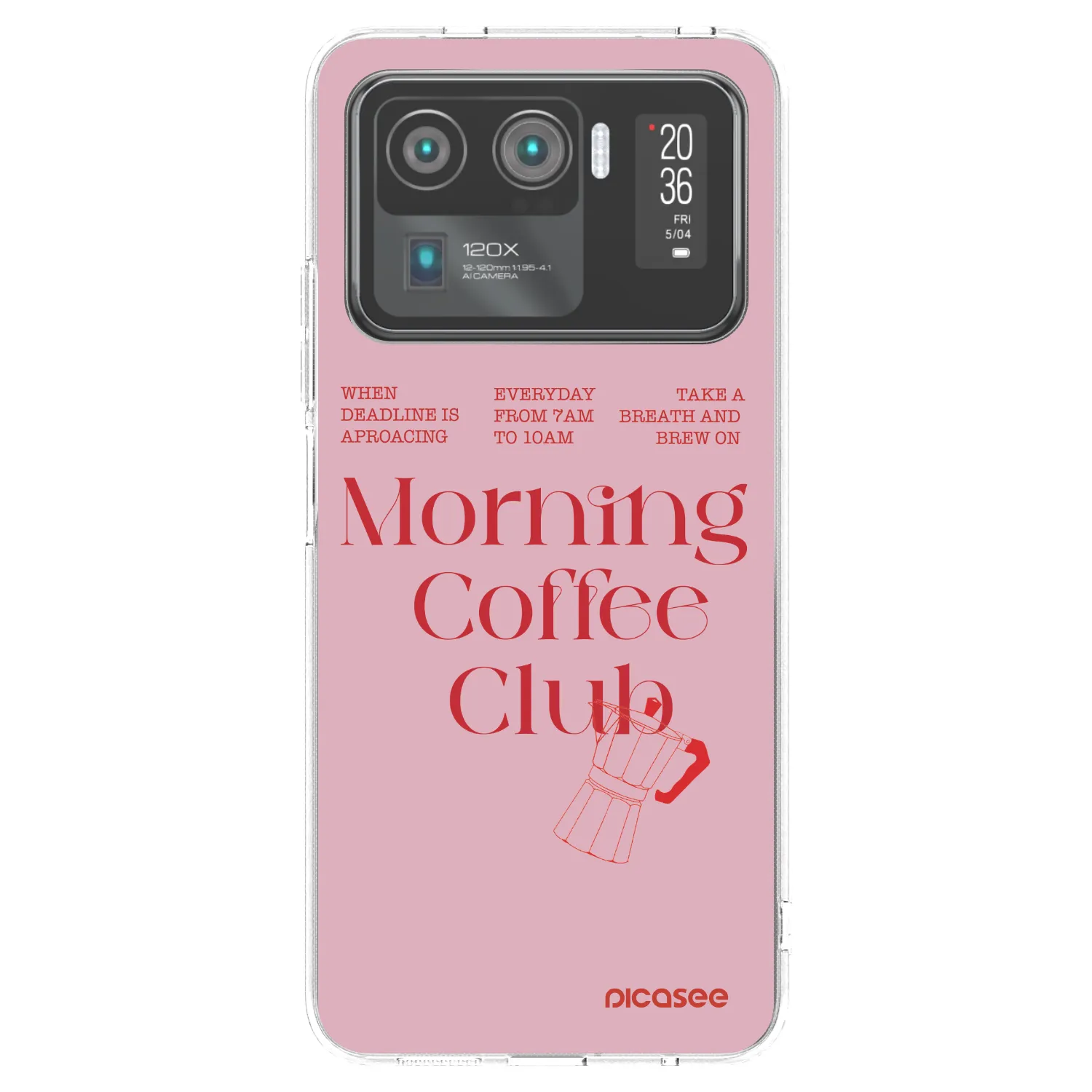 Picasee silikonski prozorni ovitek za Xiaomi Mi 11 Ultra - Morning