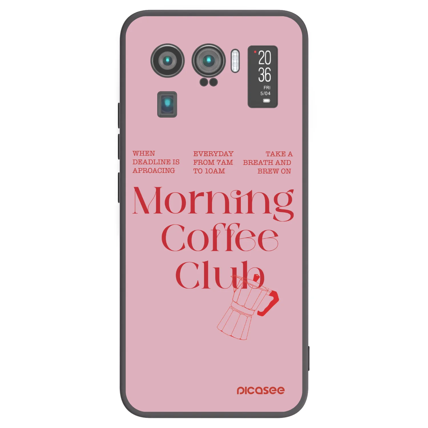 Picasee silikonski črni ovitek za Xiaomi Mi 11 Ultra - Morning