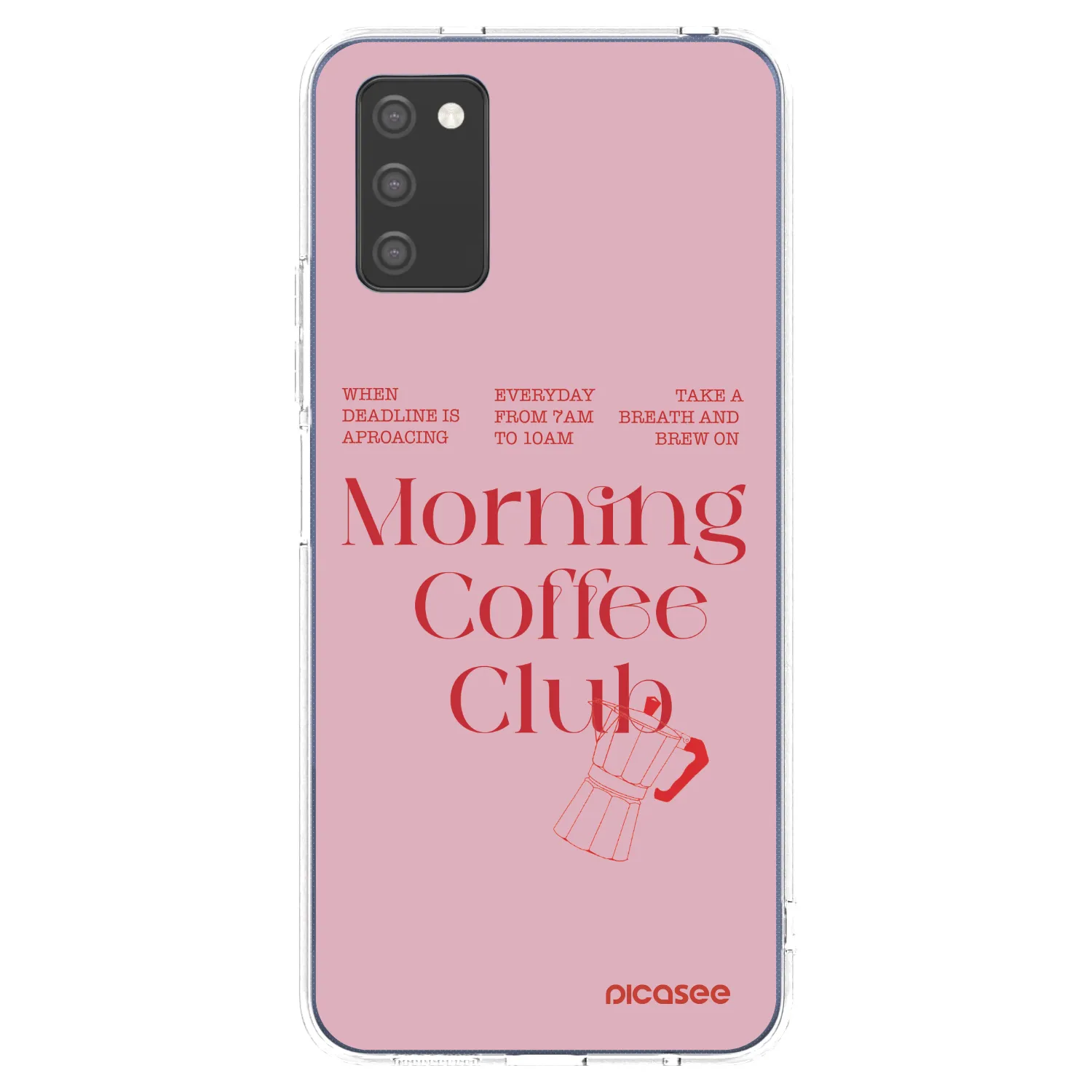 Picasee silikonski prozorni ovitek za Samsung Galaxy A02s A025G - Morning