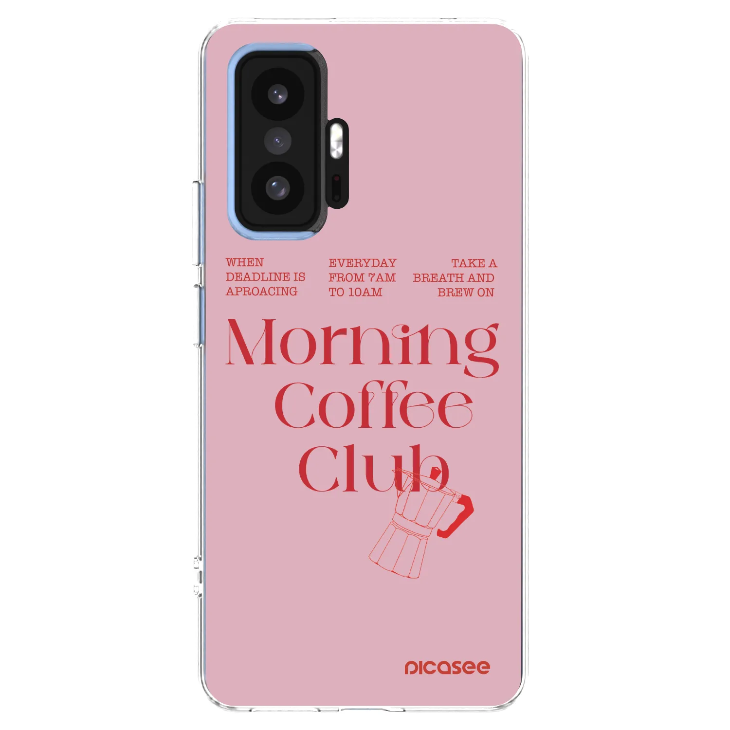 Picasee silikonski prozorni ovitek za Xiaomi 11T Pro - Morning