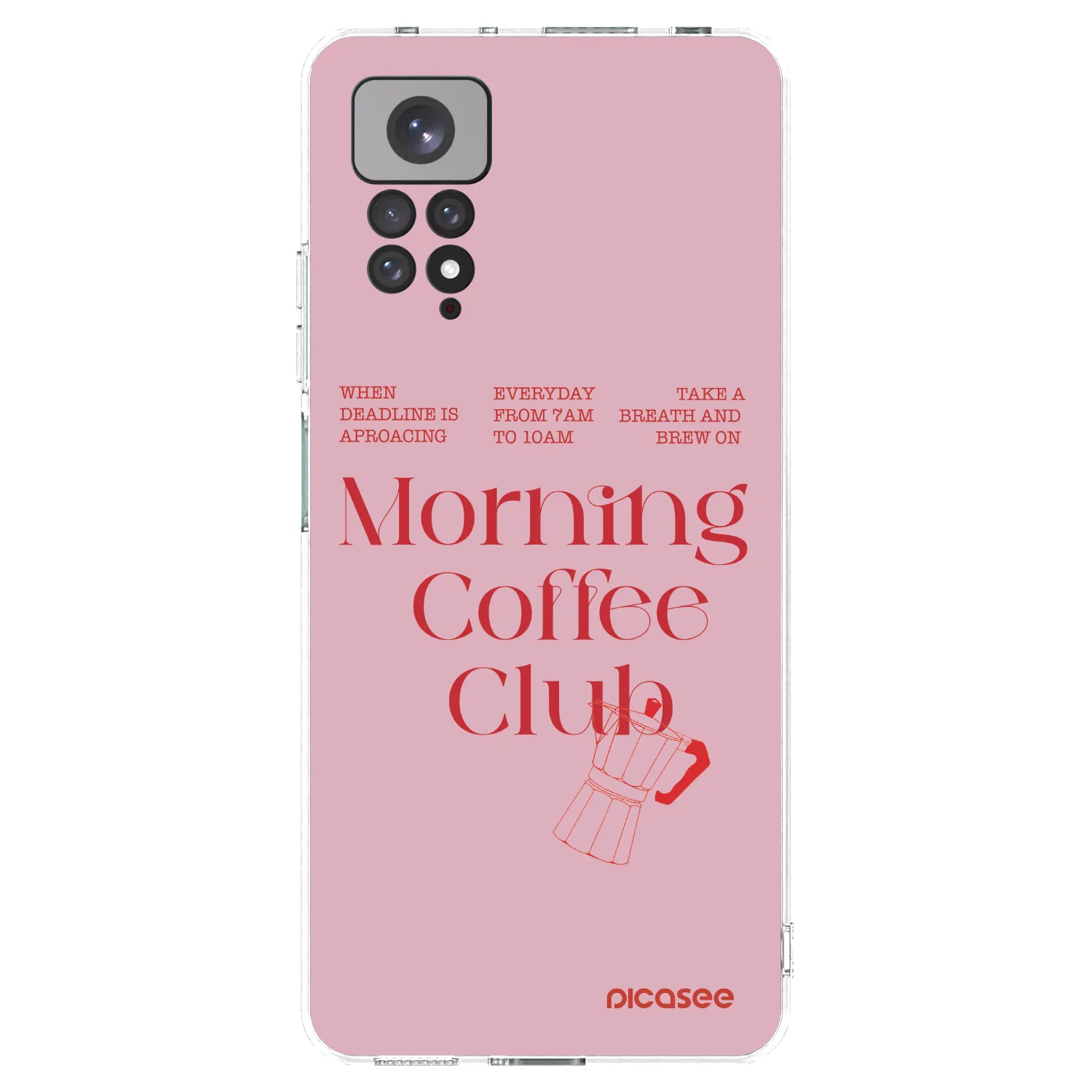 Picasee silikonski prozorni ovitek za Xiaomi Redmi Note 11S 4G - Morning