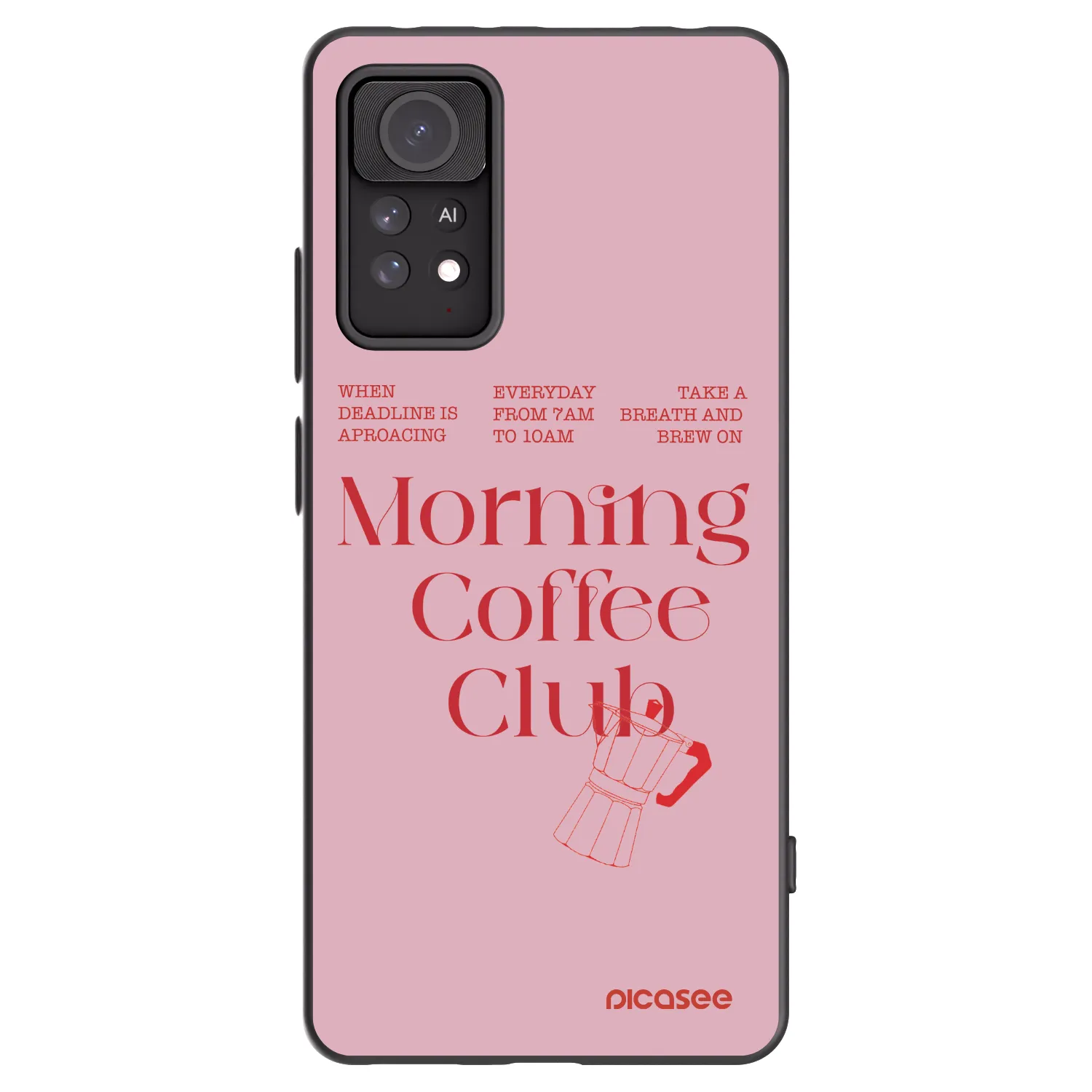 Picasee silikonski črni ovitek za Xiaomi Redmi Note 11 Pro - Morning