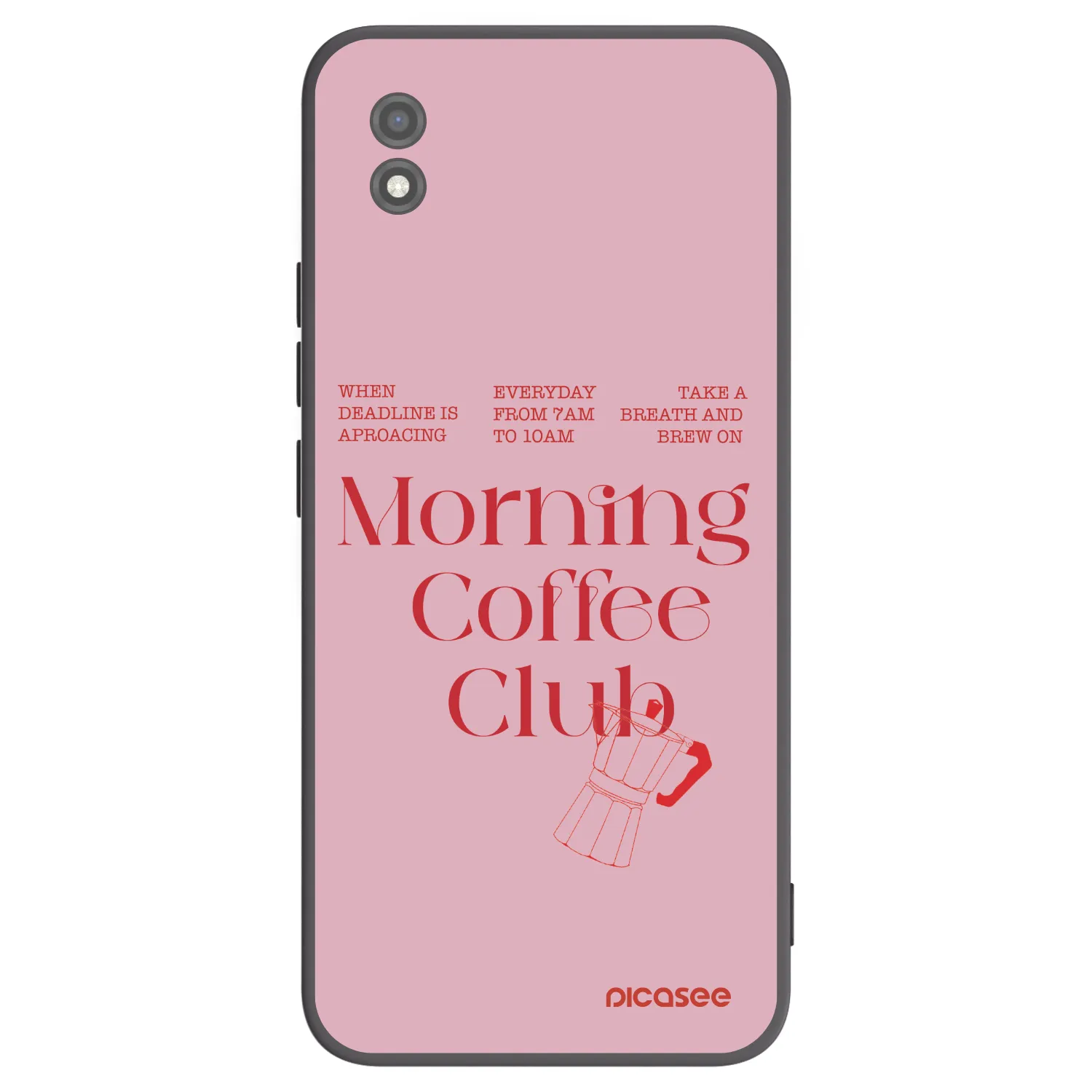 Picasee silikonski črni ovitek za Realme C11 (2021) - Morning