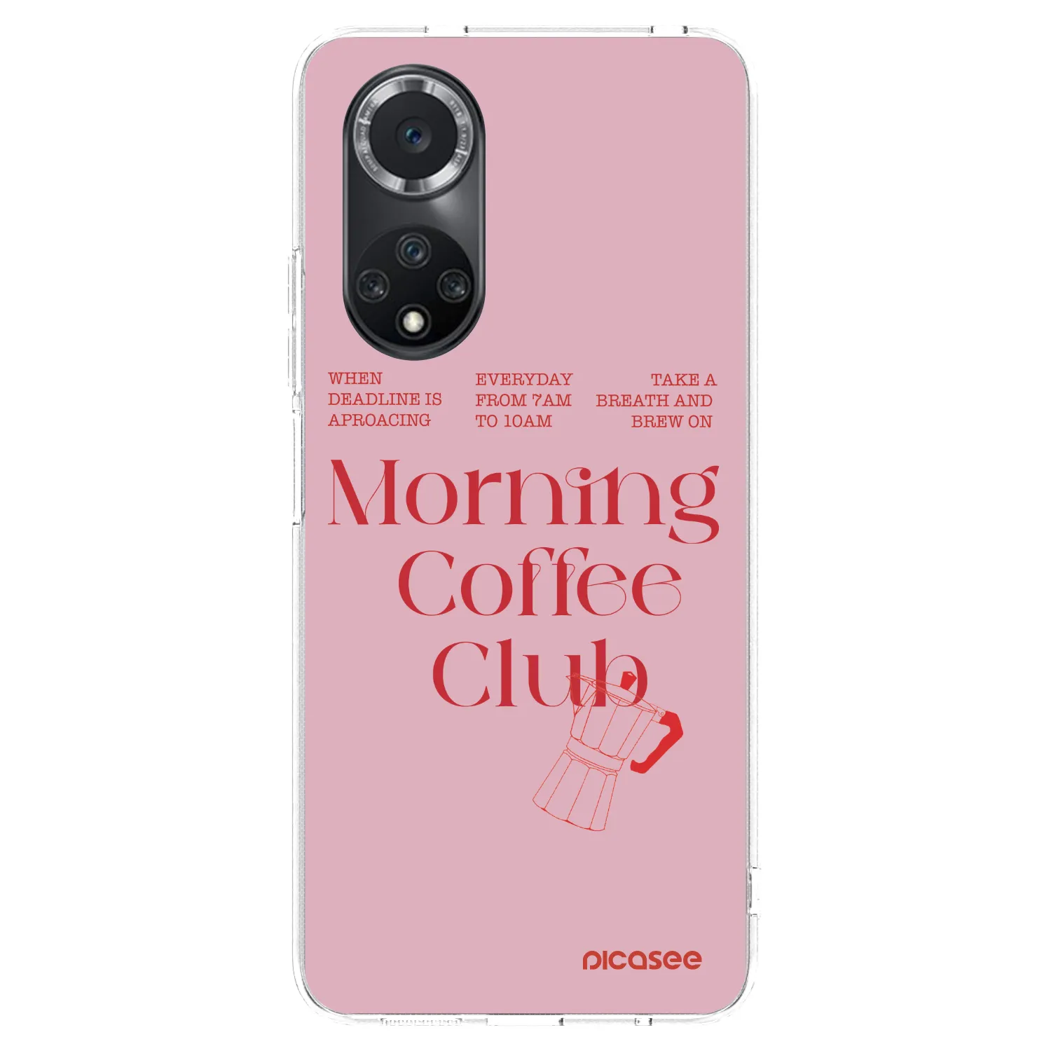 Picasee silikonski prozorni ovitek za Huawei Nova 9 SE - Morning