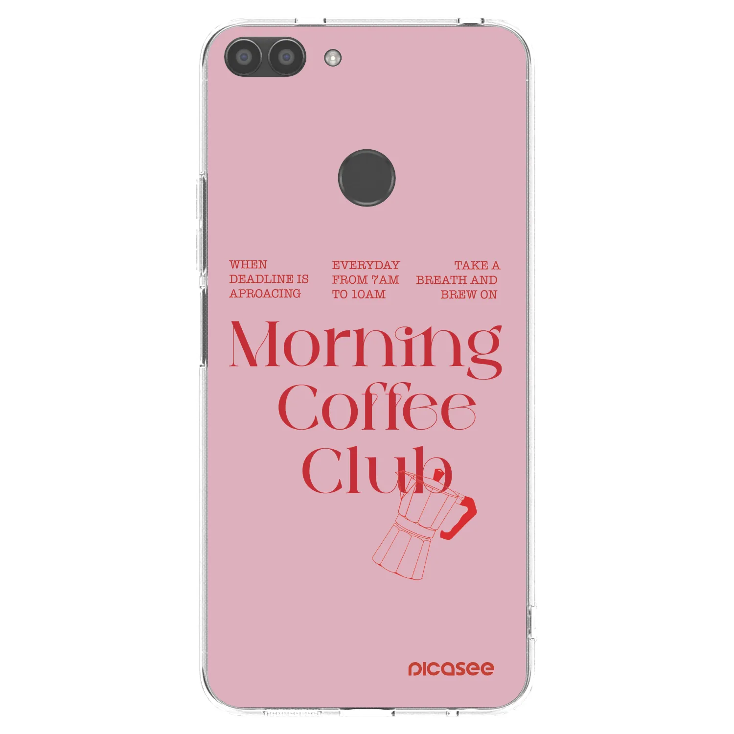 Picasee silikonski prozorni ovitek za Huawei P Smart - Morning