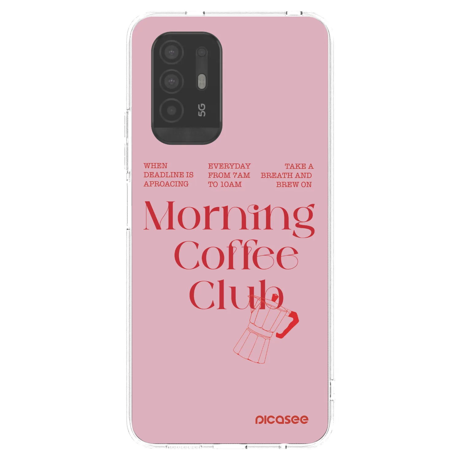 Picasee silikonski prozorni ovitek za OPPO A94 5G - Morning