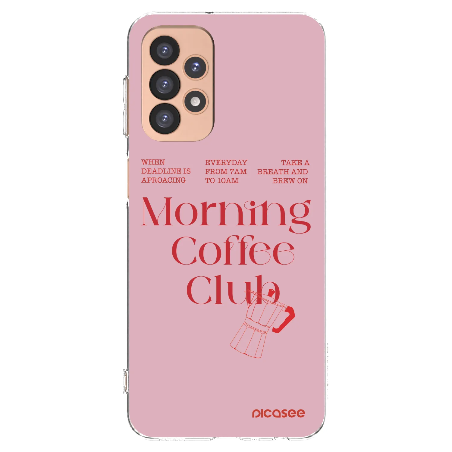 Picasee silikonski prozorni ovitek za Samsung Galaxy A23 A236B 5G - Morning