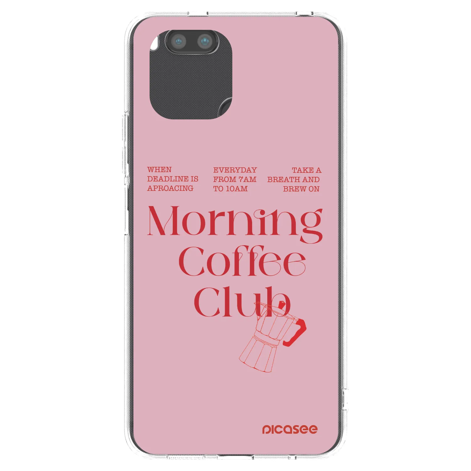 Picasee silikonski prozorni ovitek za Xiaomi Redmi A1 - Morning