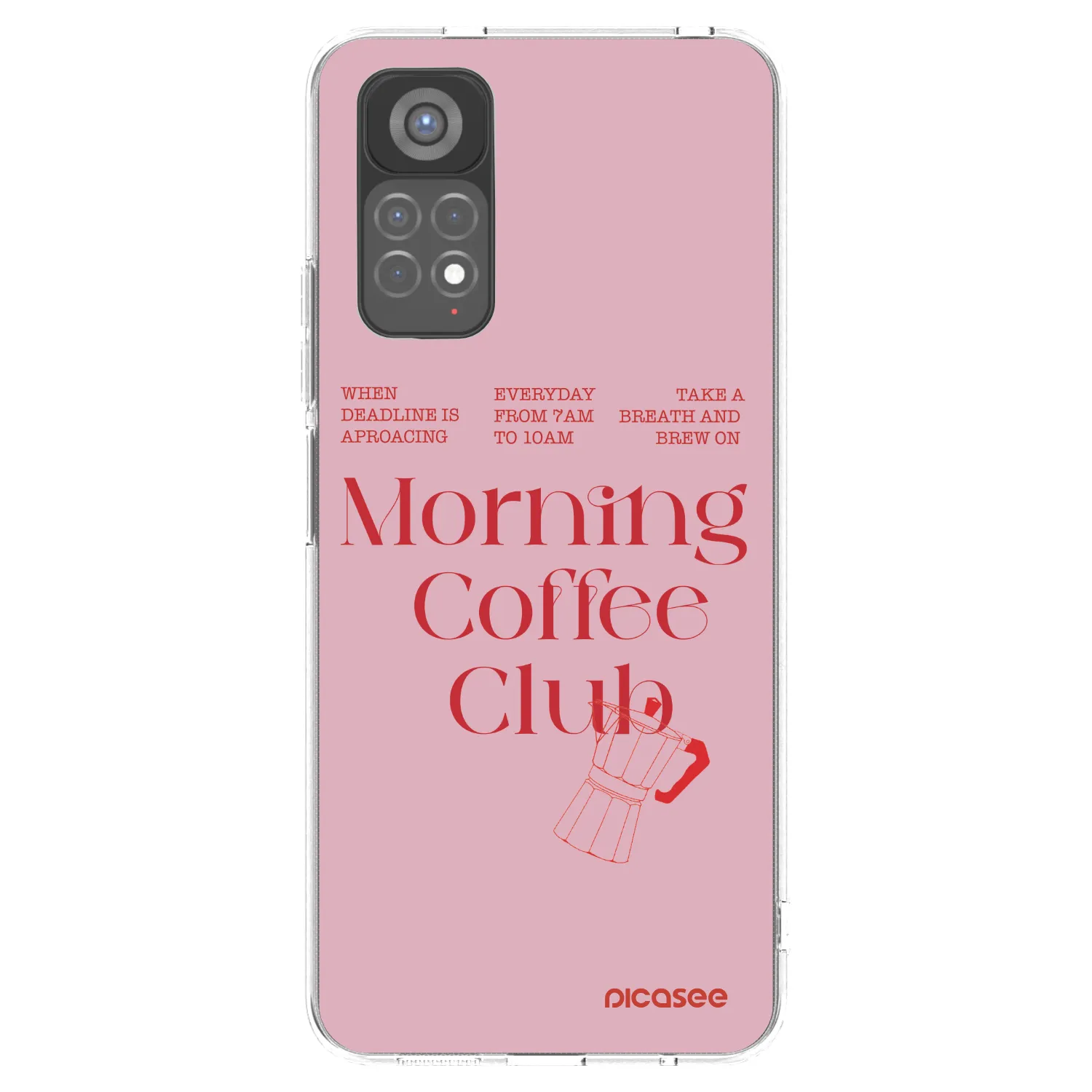Picasee silikonski prozorni ovitek za Xiaomi Redmi Note 11S 5G - Morning