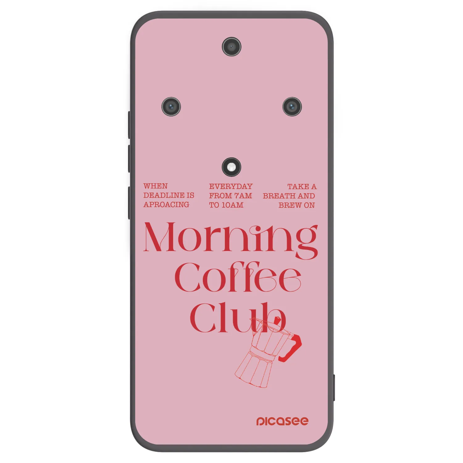Picasee silikonski črni ovitek za Honor Magic5 Lite 5G - Morning