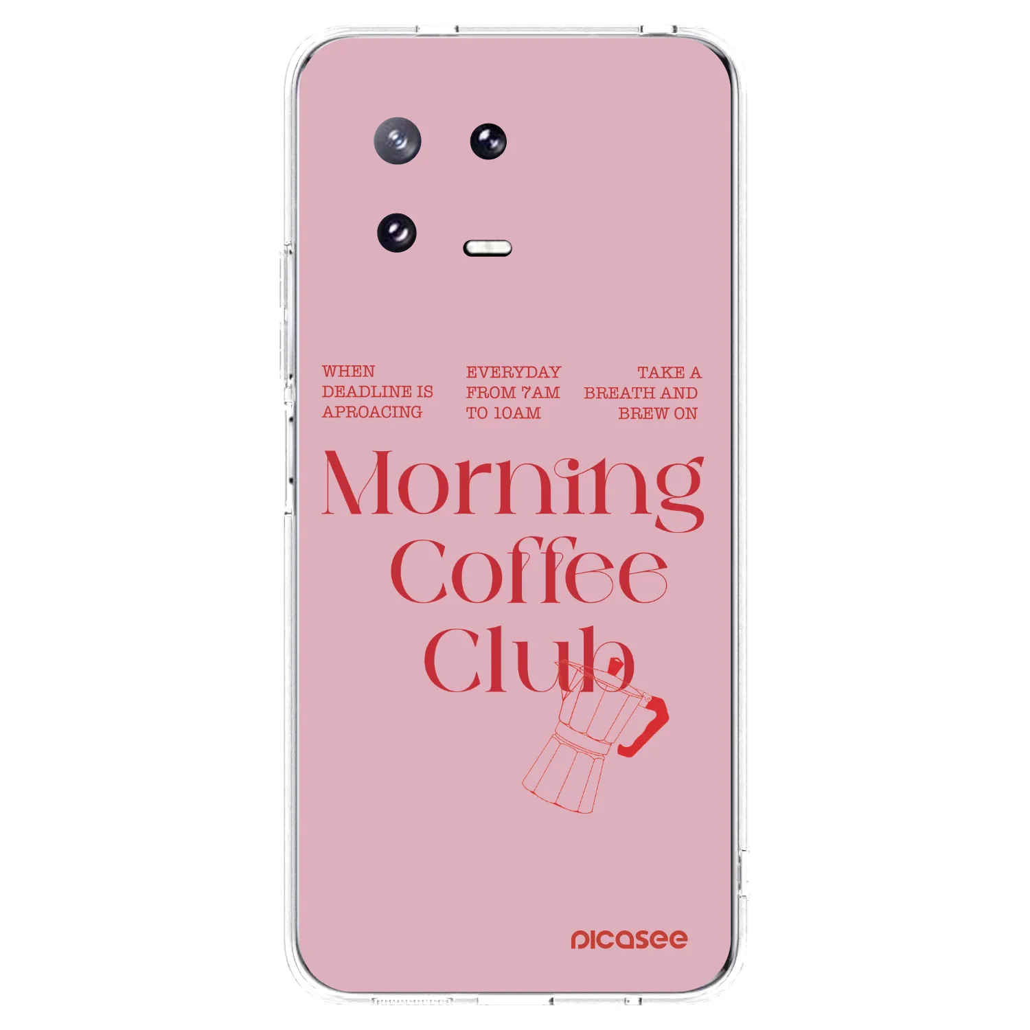 Picasee silikonski prozorni ovitek za Xiaomi 13 Pro - Morning