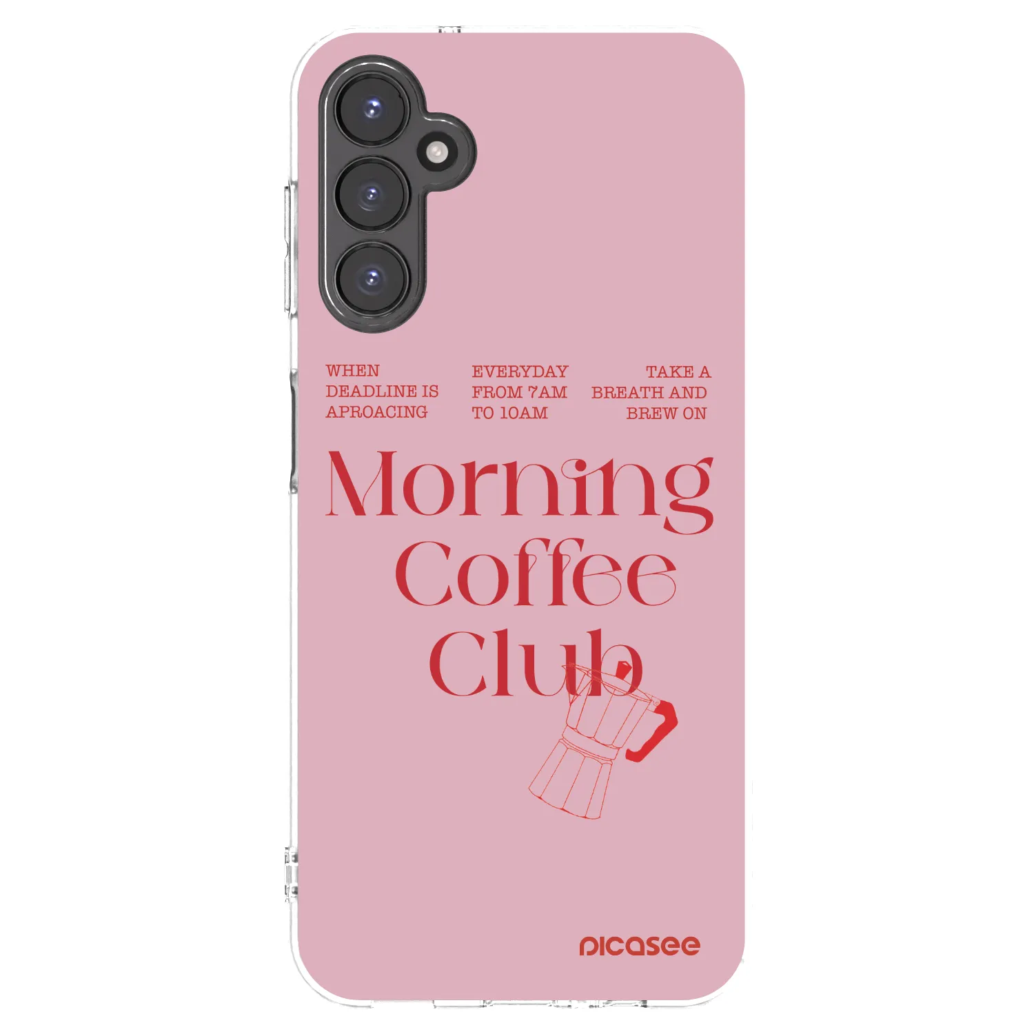 Picasee silikonski prozorni ovitek za Samsung Galaxy A14 5G A146P - Morning