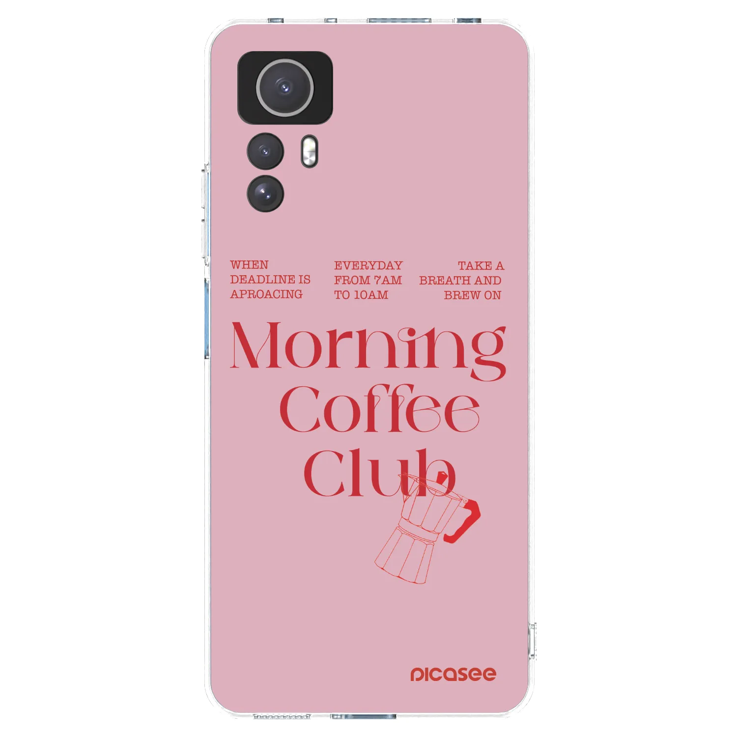 Picasee silikonski prozorni ovitek za Xiaomi Redmi Note 12S - Morning