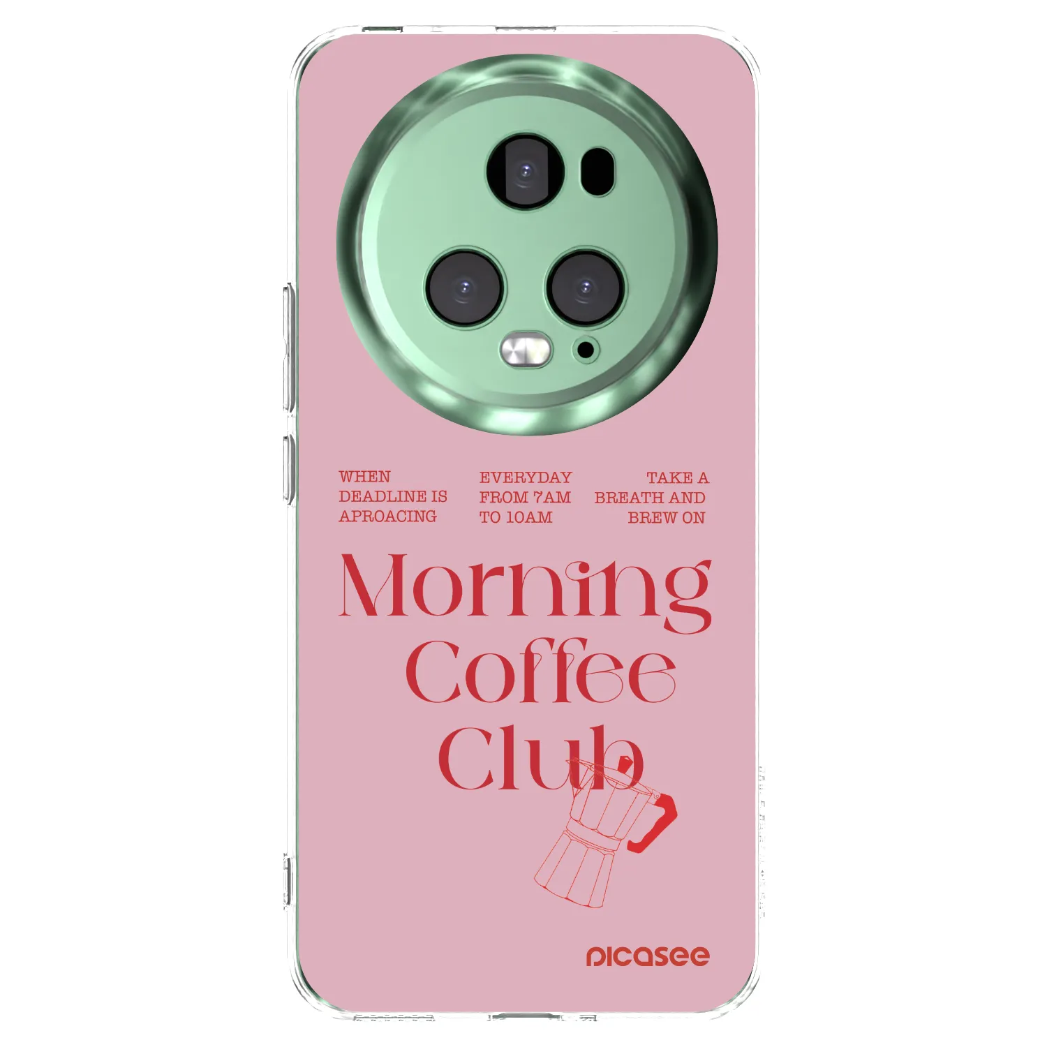 Picasee silikonski prozorni ovitek za Honor Magic5 Pro - Morning