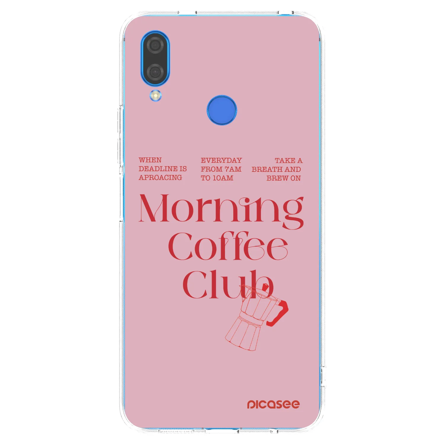 Picasee silikonski prozorni ovitek za Huawei Nova 3 - Morning