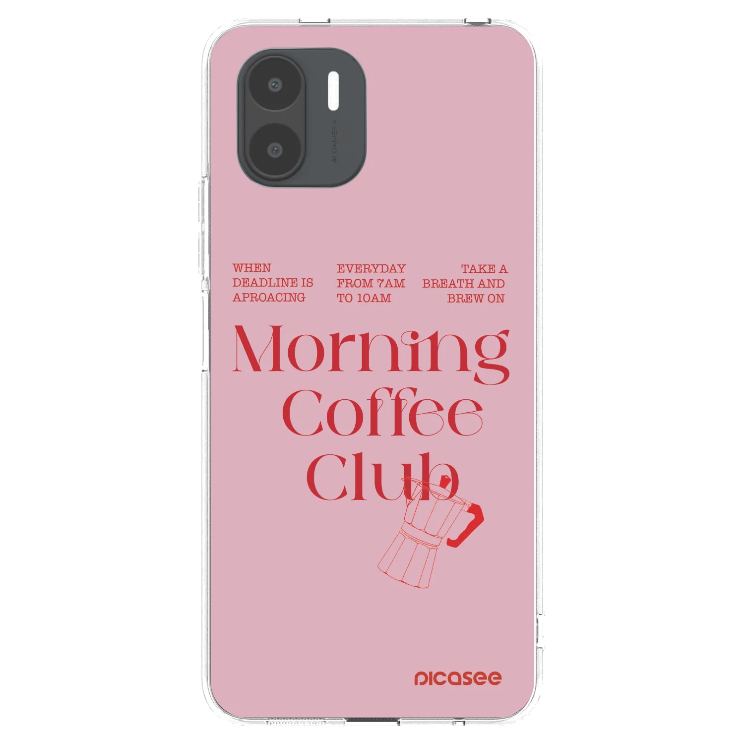 Picasee silikonski prozorni ovitek za Xiaomi Redmi A2 - Morning
