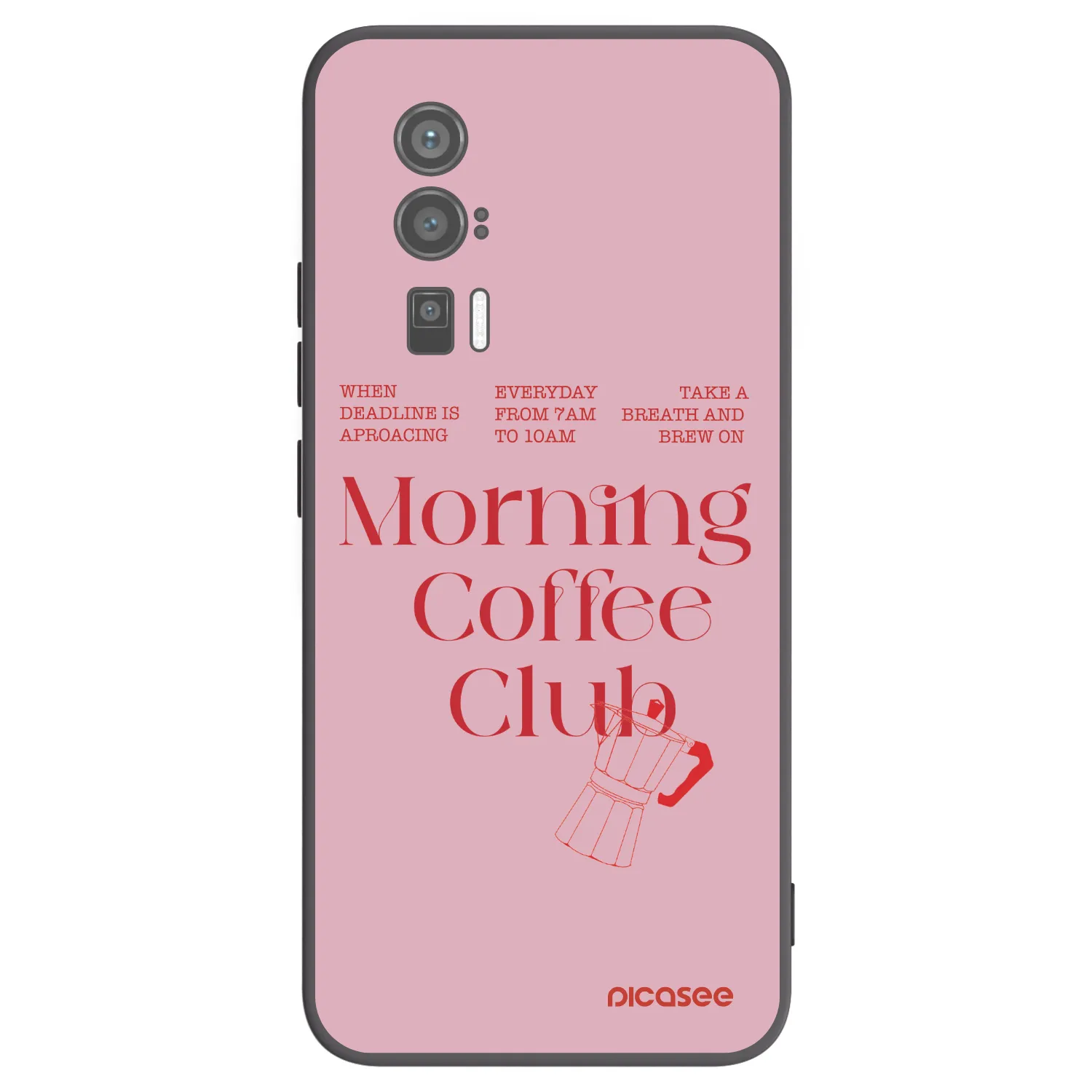 Picasee silikonski črni ovitek za Xiaomi Poco F5 Pro 5G - Morning