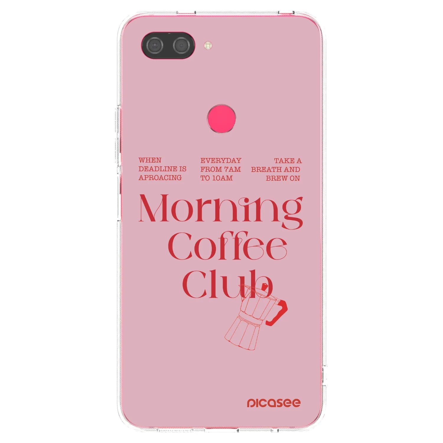 Picasee silikonski prozorni ovitek za Xiaomi Mi 8 Lite - Morning