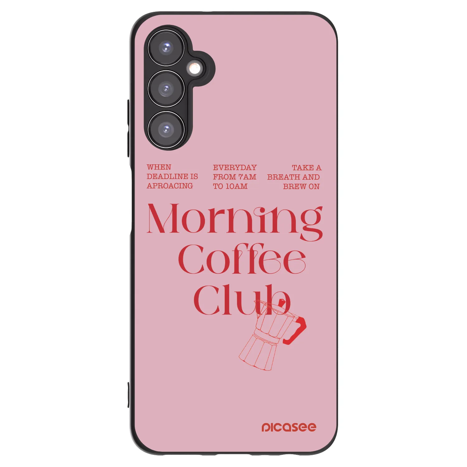 Picasee silikonski črni ovitek za Samsung Galaxy A05s A057G - Morning