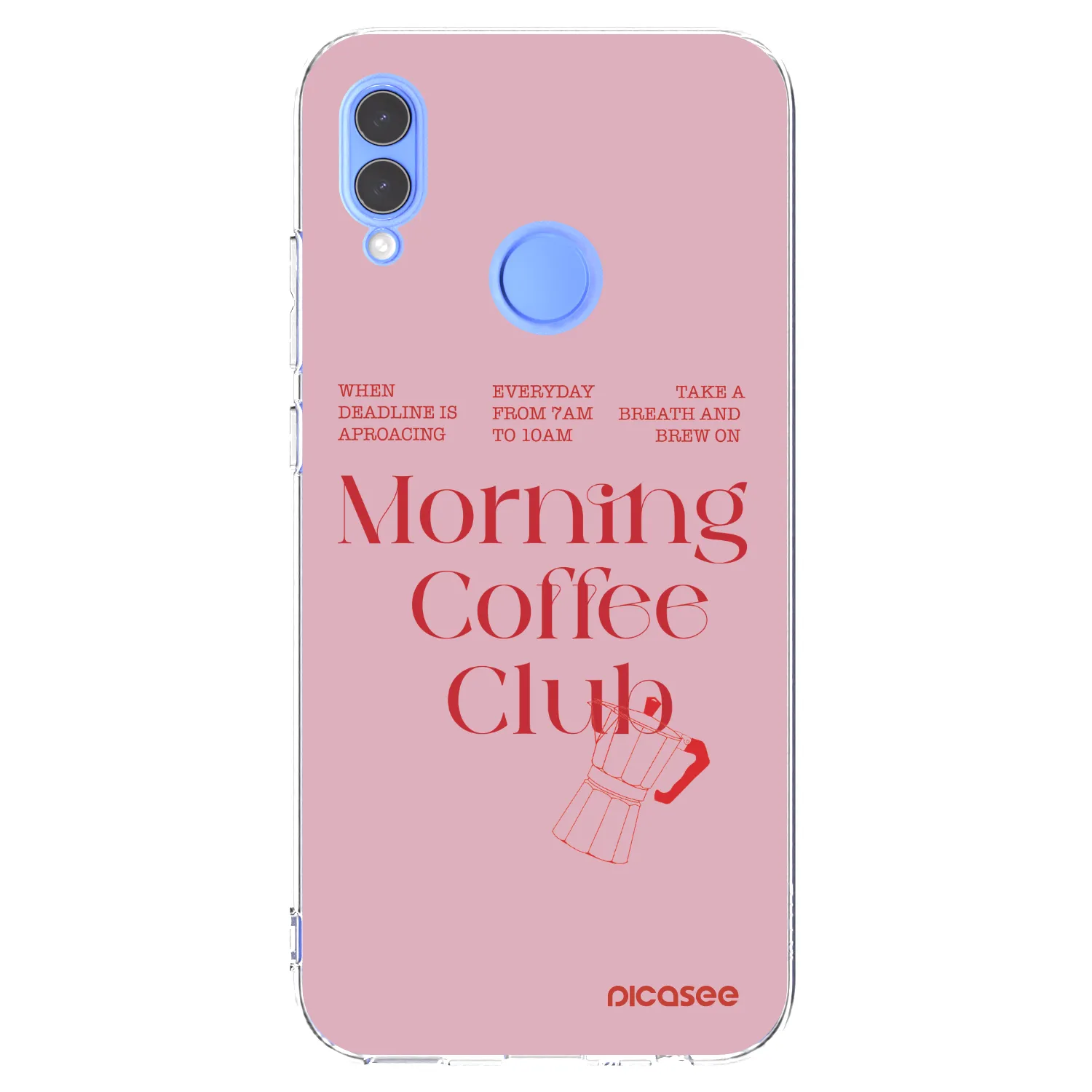 Picasee silikonski prozorni ovitek za Honor 10 Lite - Morning