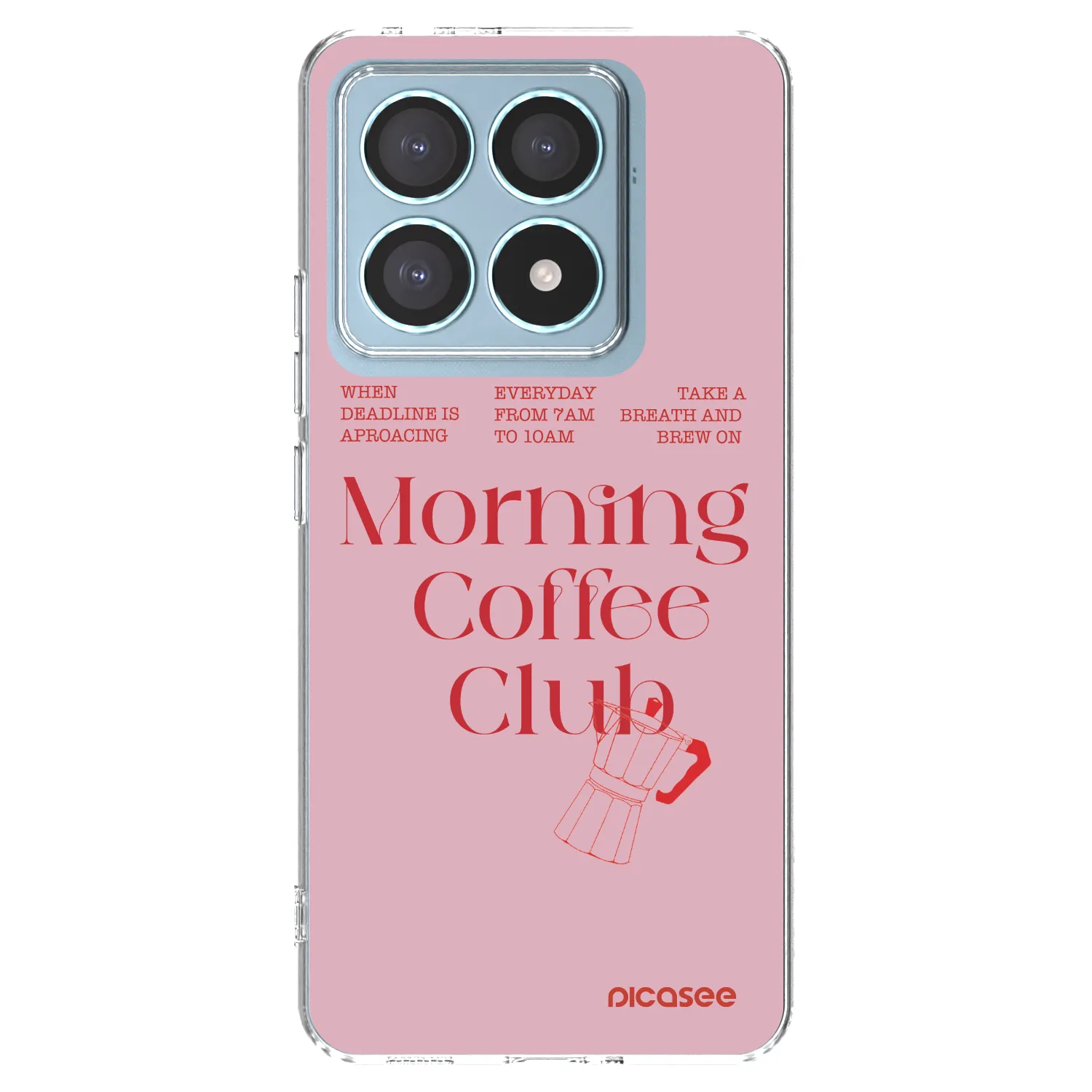 Picasee silikonski prozorni ovitek za Xiaomi 14T Pro - Morning