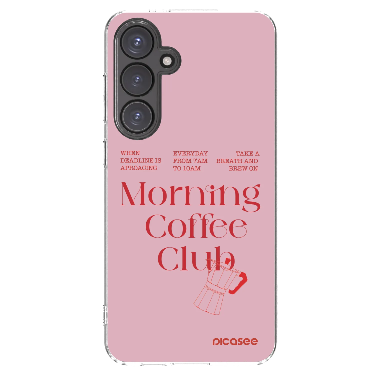 Picasee silikonski prozorni ovitek za Samsung Galaxy S24 FE S721B - Morning