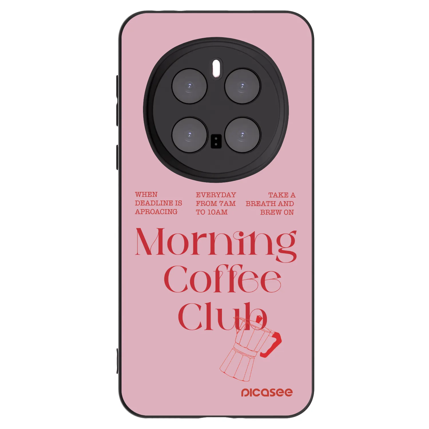 Picasee silikonski črni ovitek za Honor Magic7 Pro 5G - Morning