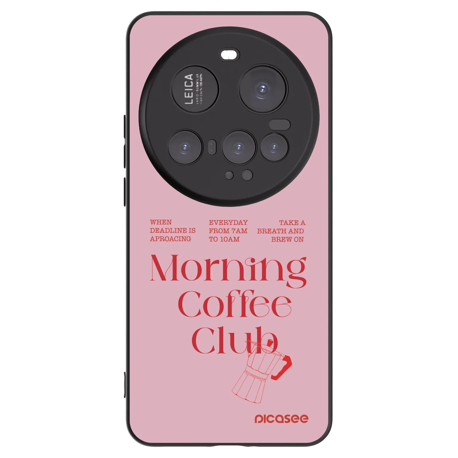 Picasee silikonski črni ovitek za Xiaomi 15 Ultra - Morning