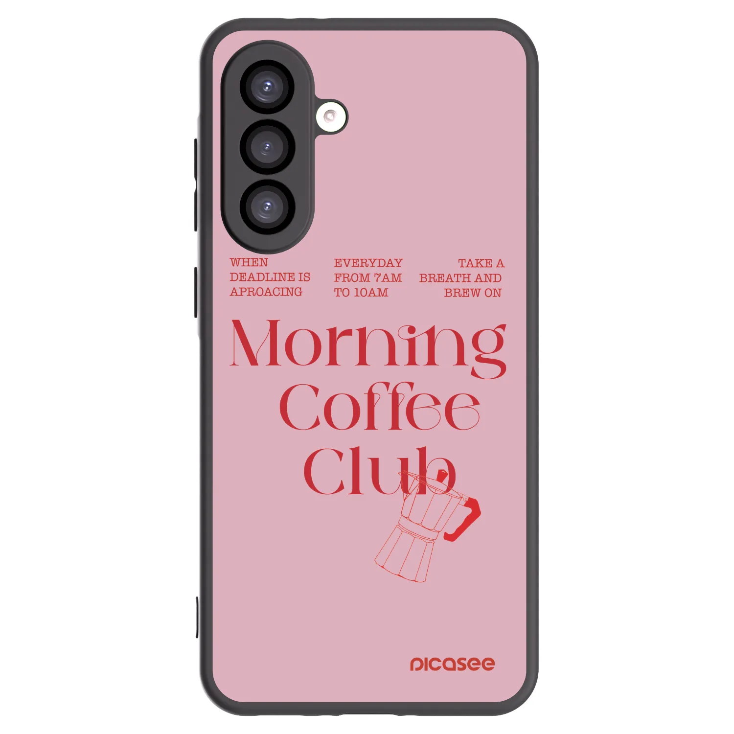 Picasee silikonski črni ovitek za Samsung Galaxy A26 5G A266B - Morning