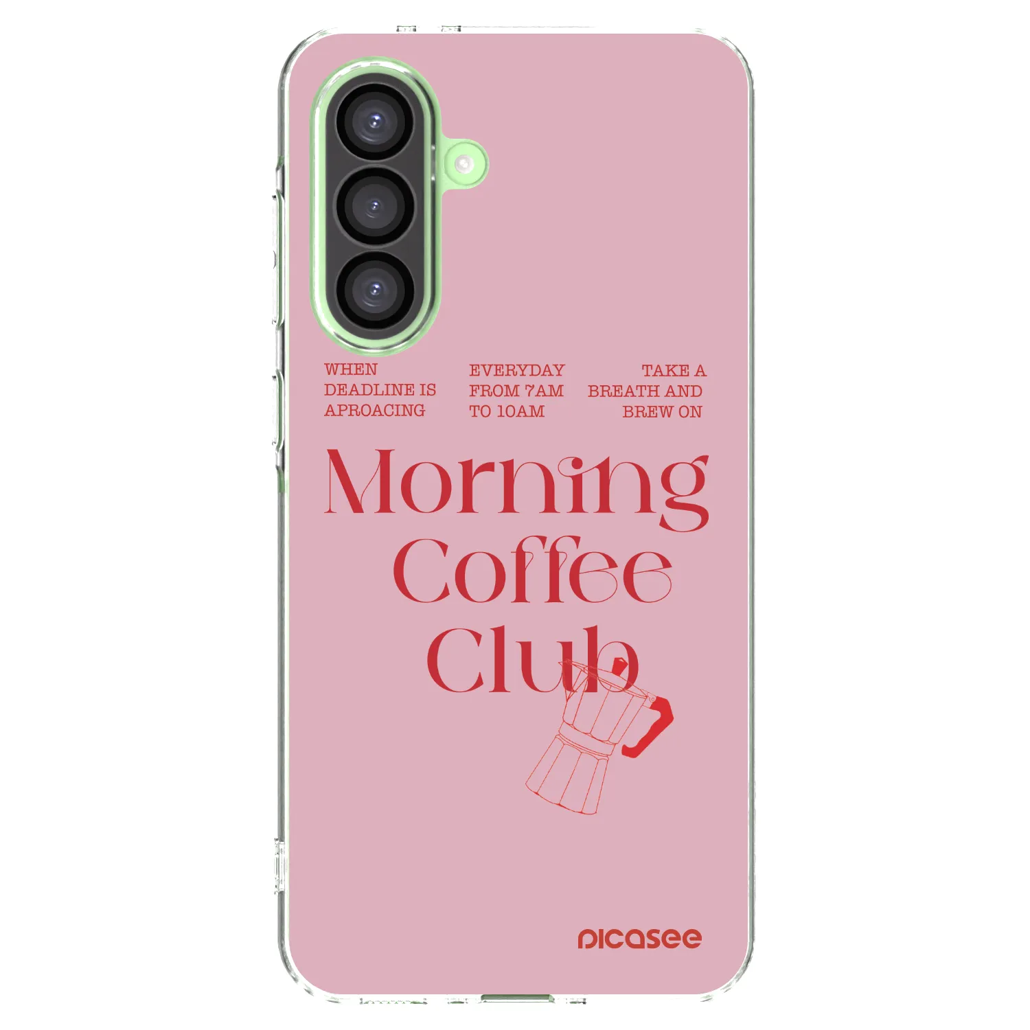 Picasee silikonski prozorni ovitek za Samsung Galaxy A26 5G A266B - Morning