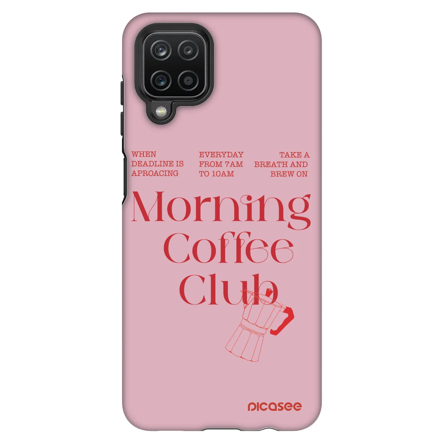 Picasee Fashion Case za Samsung Galaxy A12 A125F - Morning