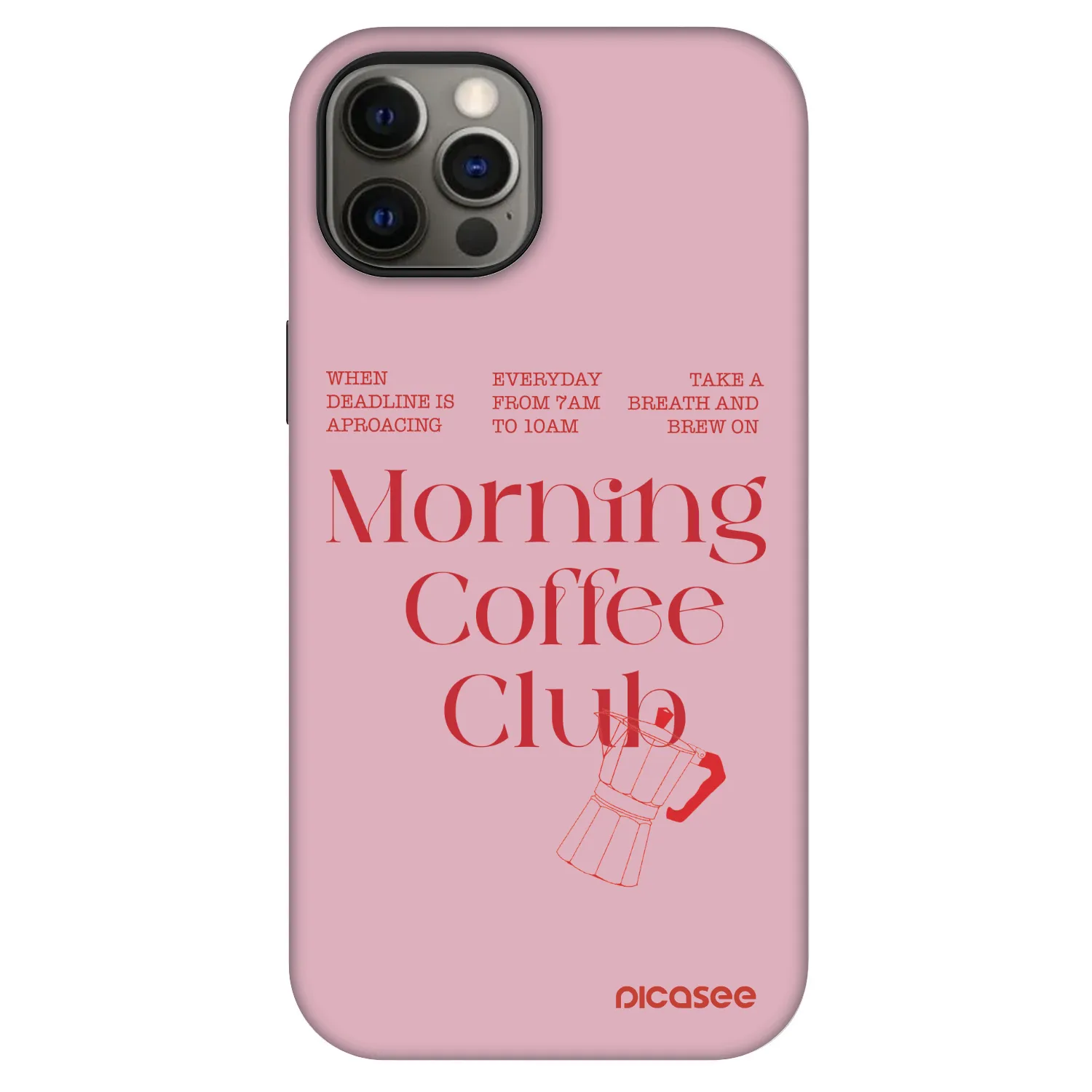 Picasee Fashion Case MagSafe za Apple iPhone 12 - Morning