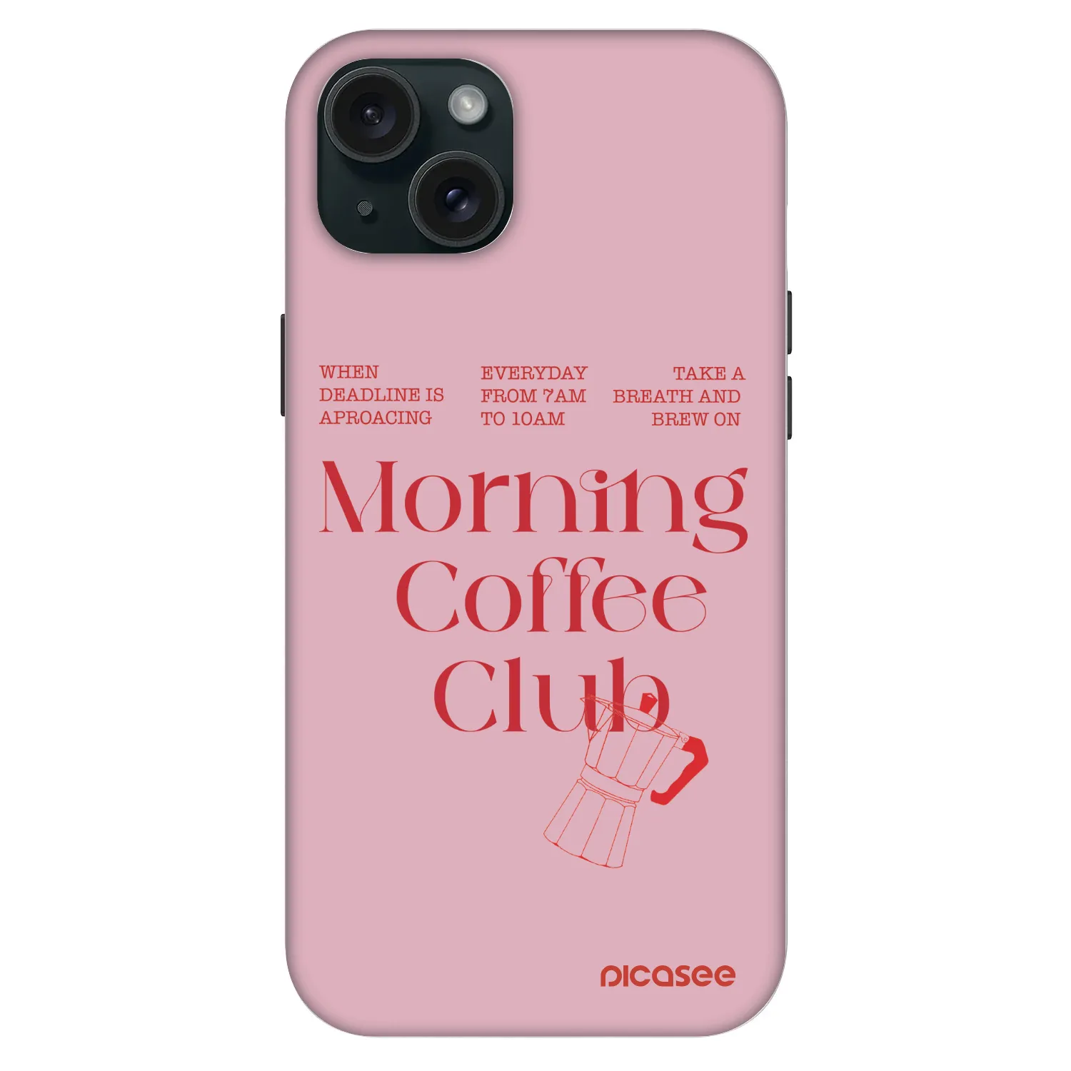 Picasee Fashion Case MagSafe za Apple iPhone 15 Plus - Morning