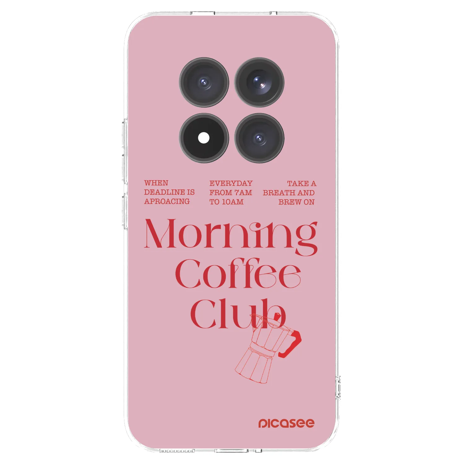 Picasee silikonski prozorni ovitek za Xiaomi Redmi Note 15 Pro+ - Morning