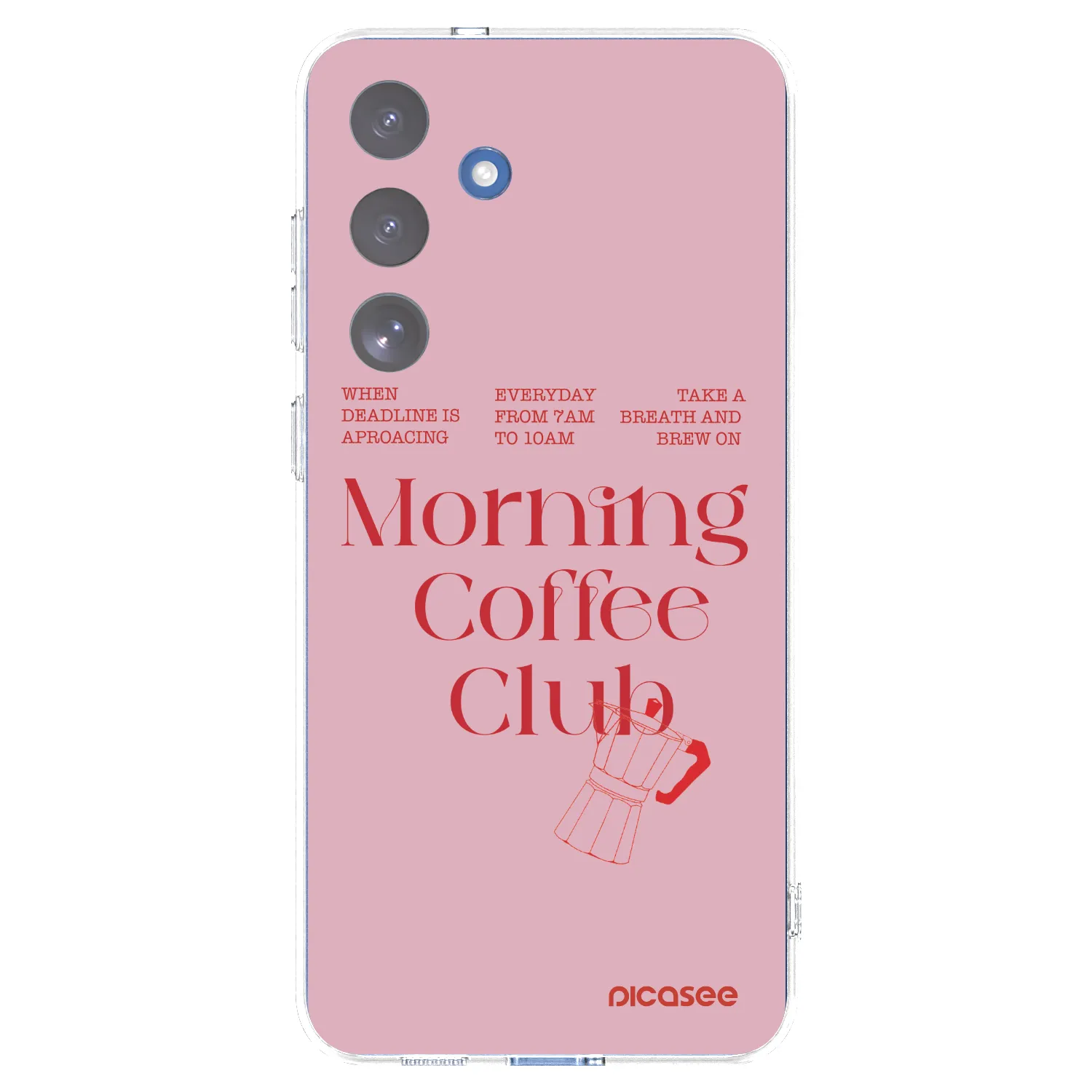 Picasee silikonski prozorni ovitek za Samsung Galaxy S25 FE 5G - Morning