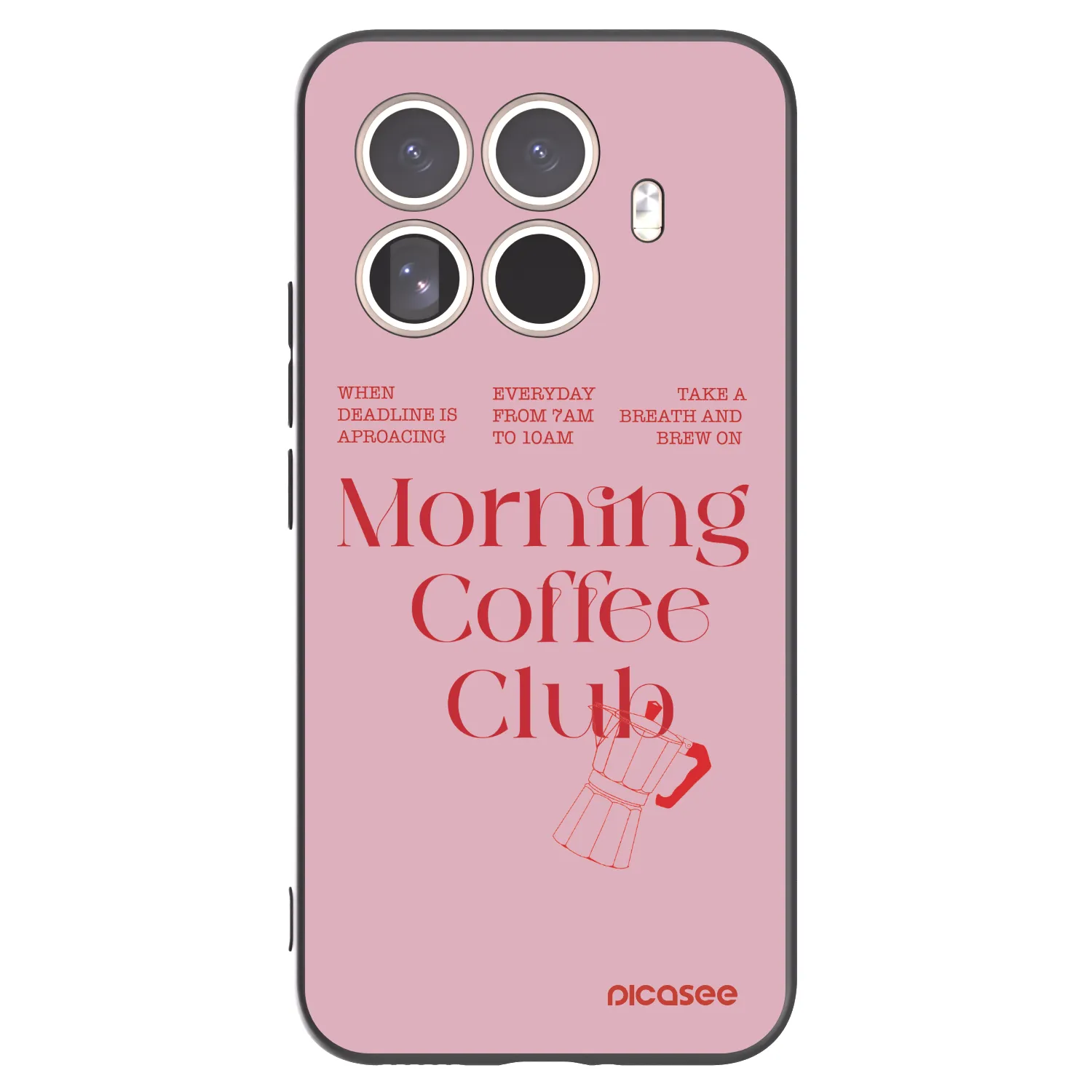 Picasee silikonski črni ovitek za Xiaomi 15T Pro - Morning
