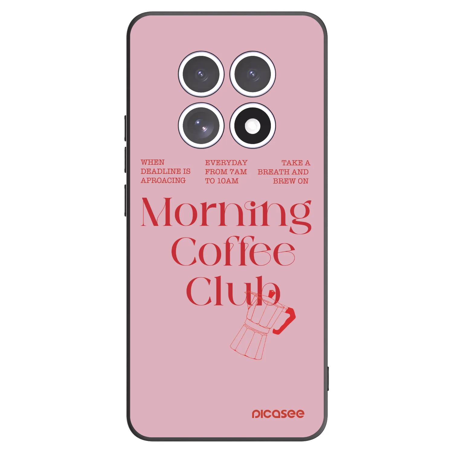 Picasee silikonski črni ovitek za Xiaomi Redmi Note 15 4G - Morning