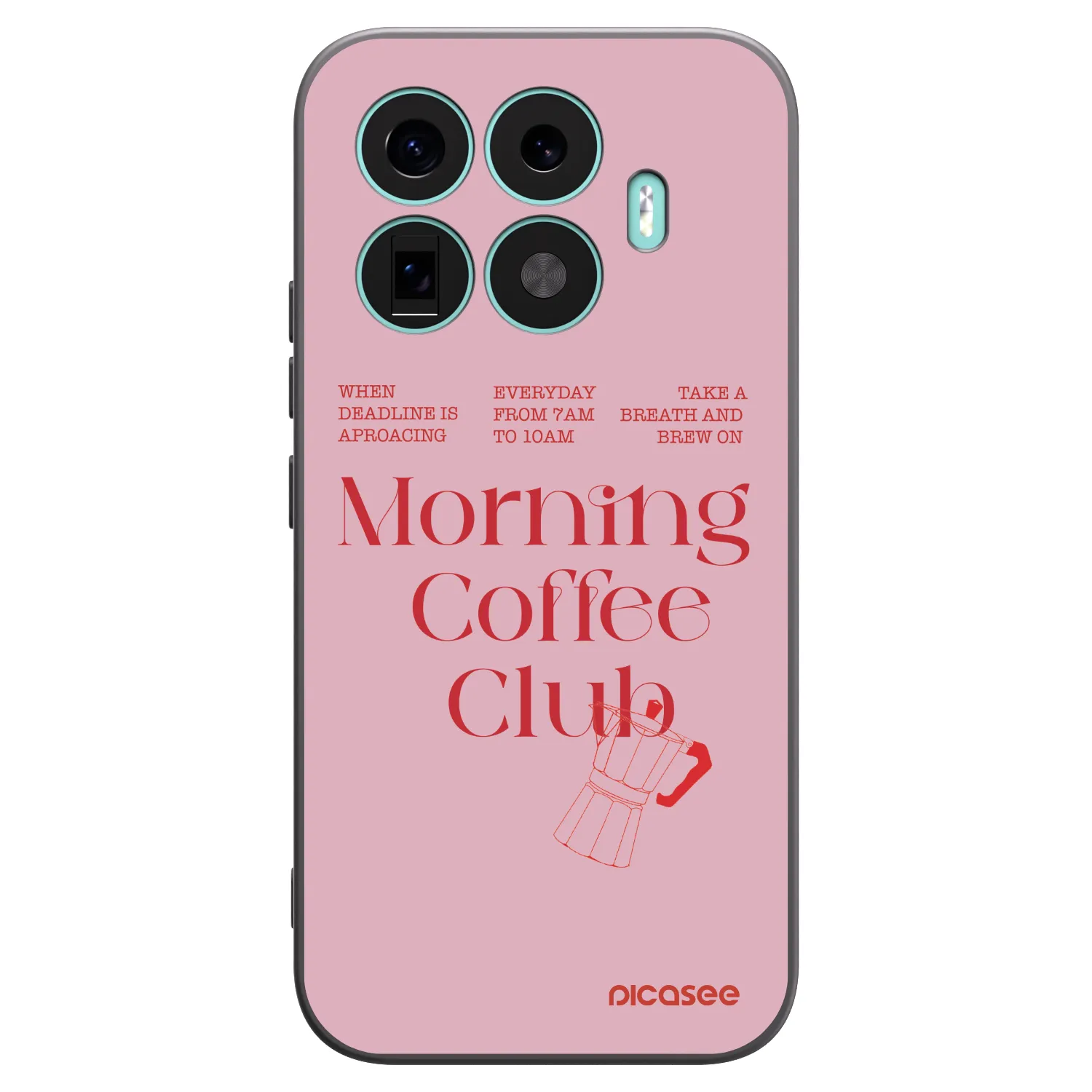Picasee silikonski črni ovitek za Xiaomi 17T - Morning