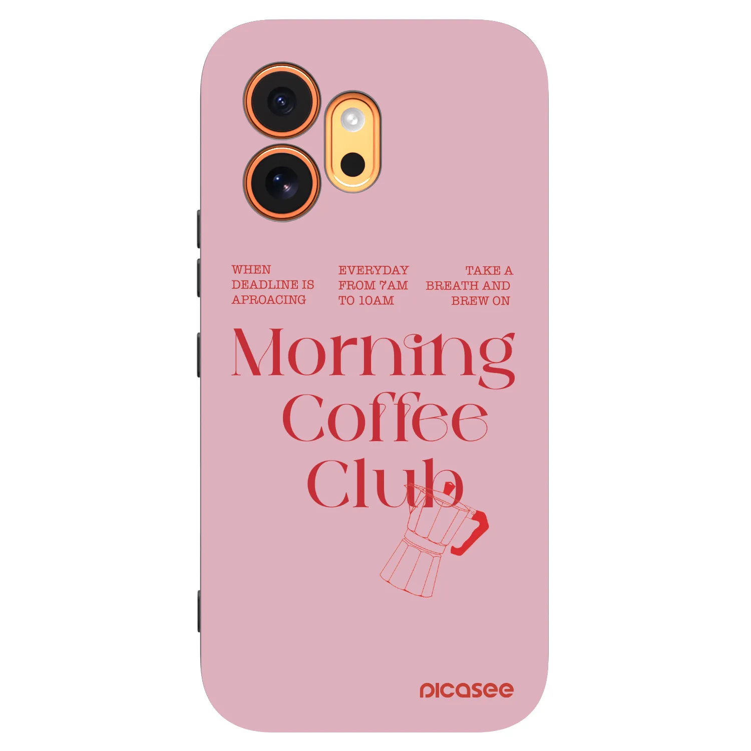 Picasee silikonski črni ovitek za Honor 600 - Morning