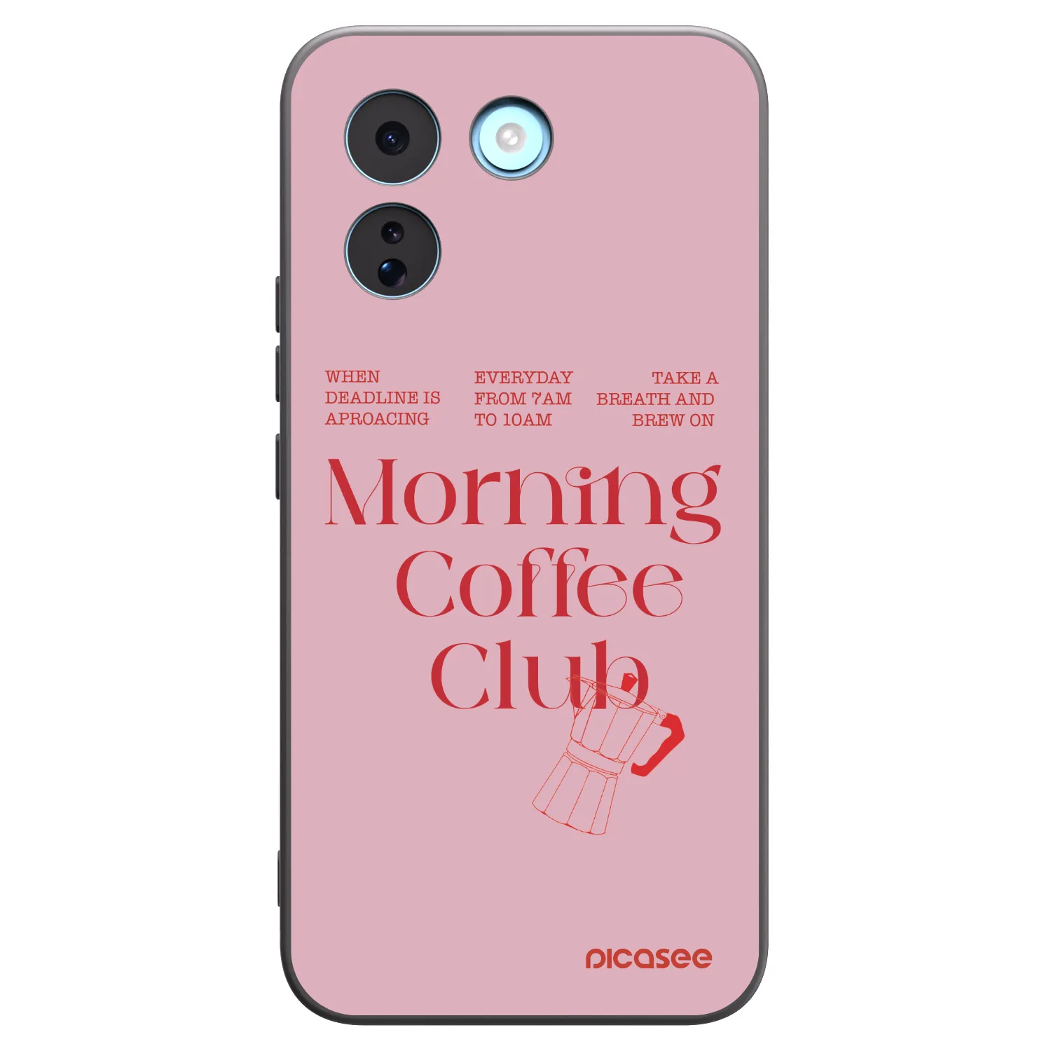 Picasee silikonski črni ovitek za Xiaomi Redmi Note 17 Pro MAX 5G - Morning