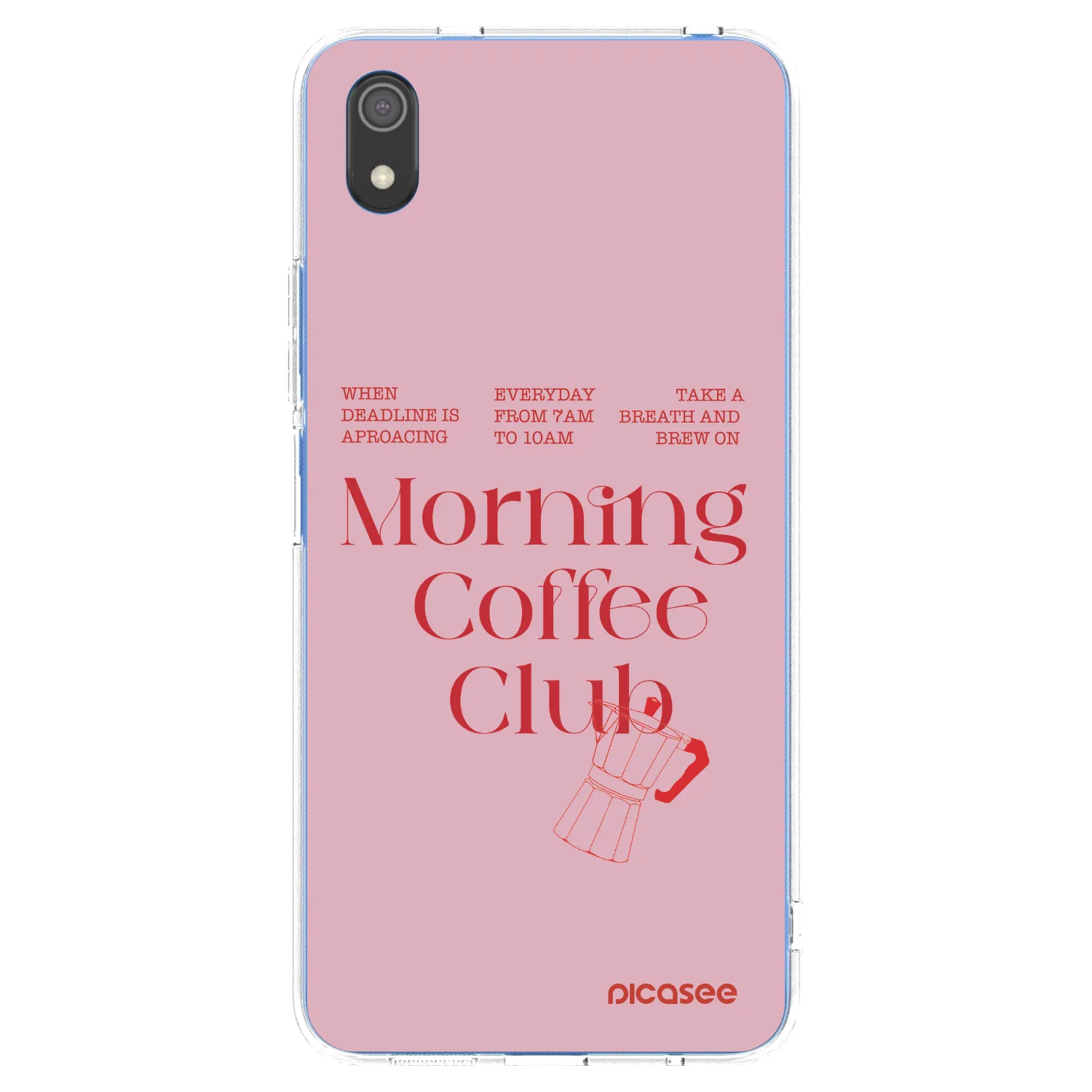 Picasee silikonski prozorni ovitek za Xiaomi Redmi 7A - Morning