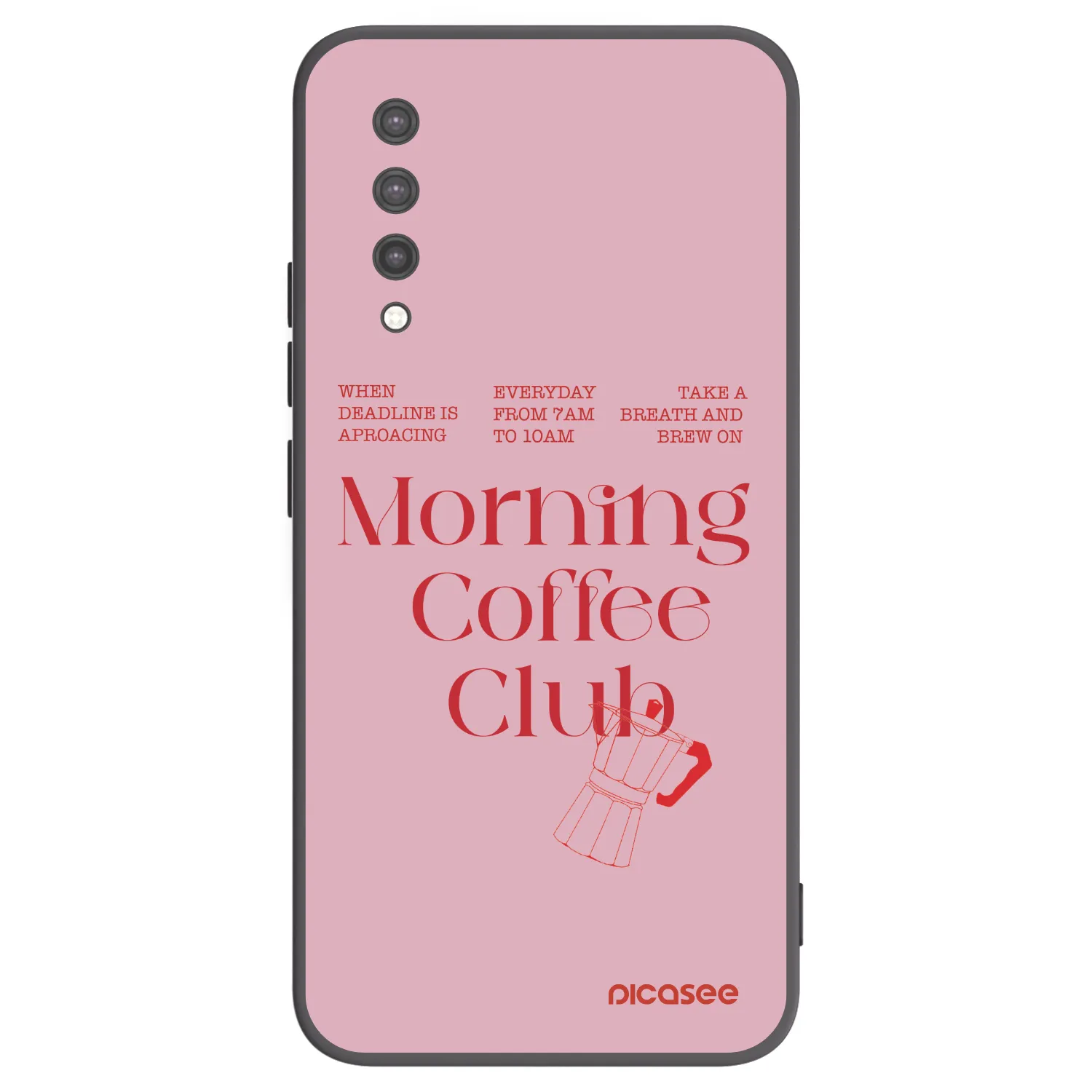 Picasee silikonski črni ovitek za Xiaomi Mi 9 Lite - Morning