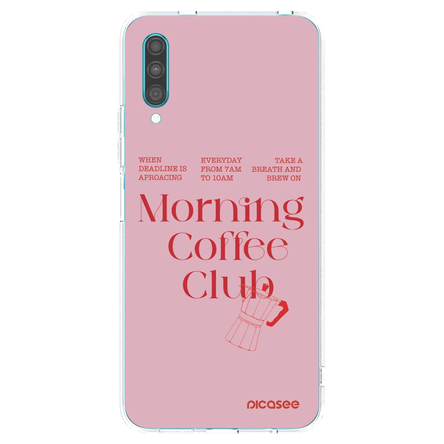 Picasee silikonski prozorni ovitek za Samsung Galaxy A30s A307F - Morning