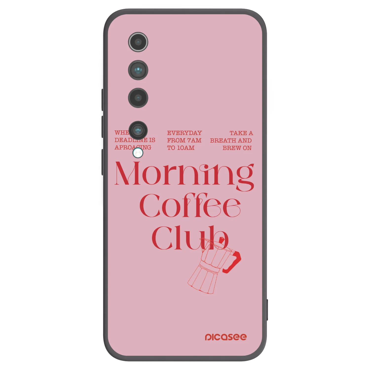 Picasee silikonski črni ovitek za Xiaomi Mi 10 - Morning