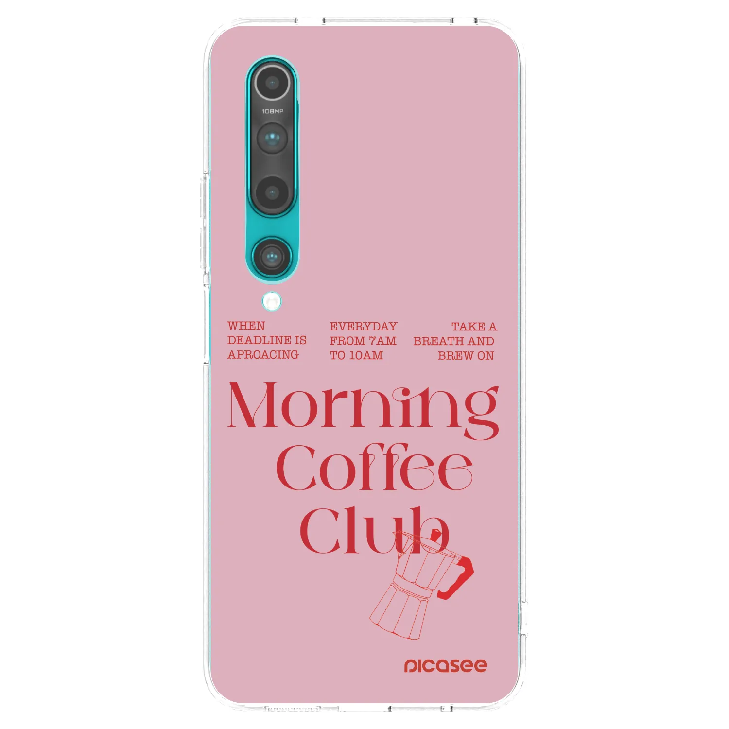 Picasee silikonski prozorni ovitek za Xiaomi Mi 10 - Morning